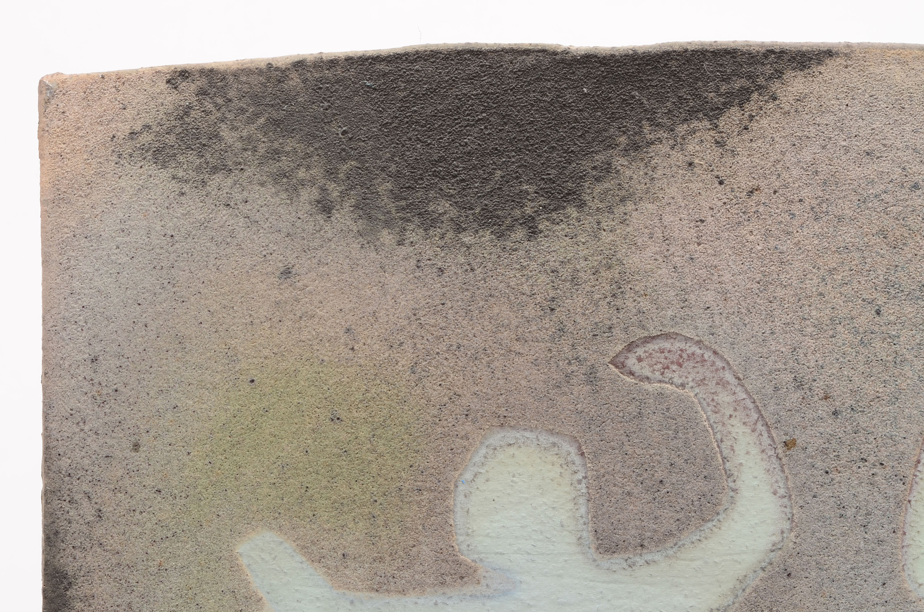 Pottery Piece With Figural Designs