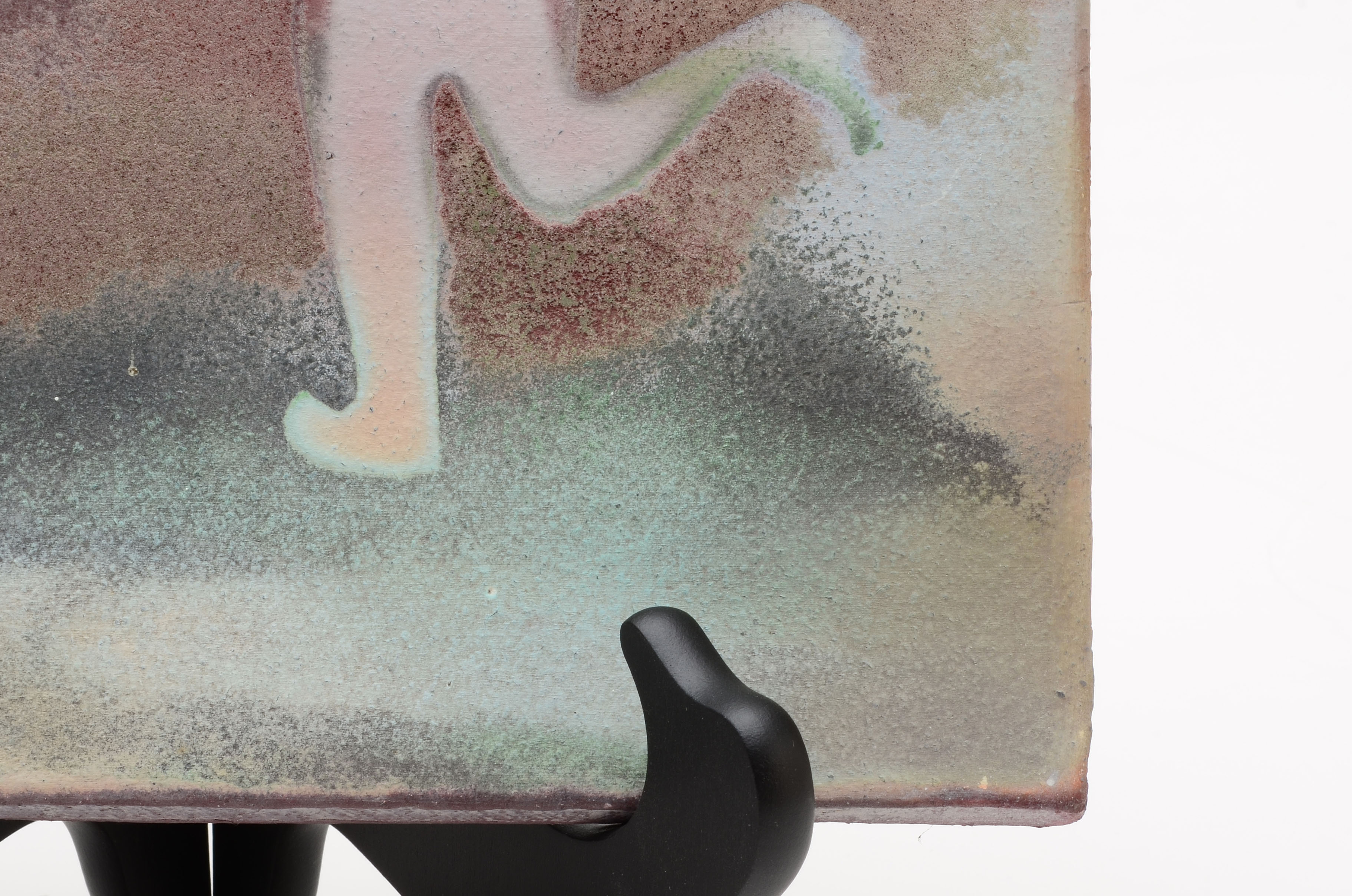 Pottery Piece With Figural Designs