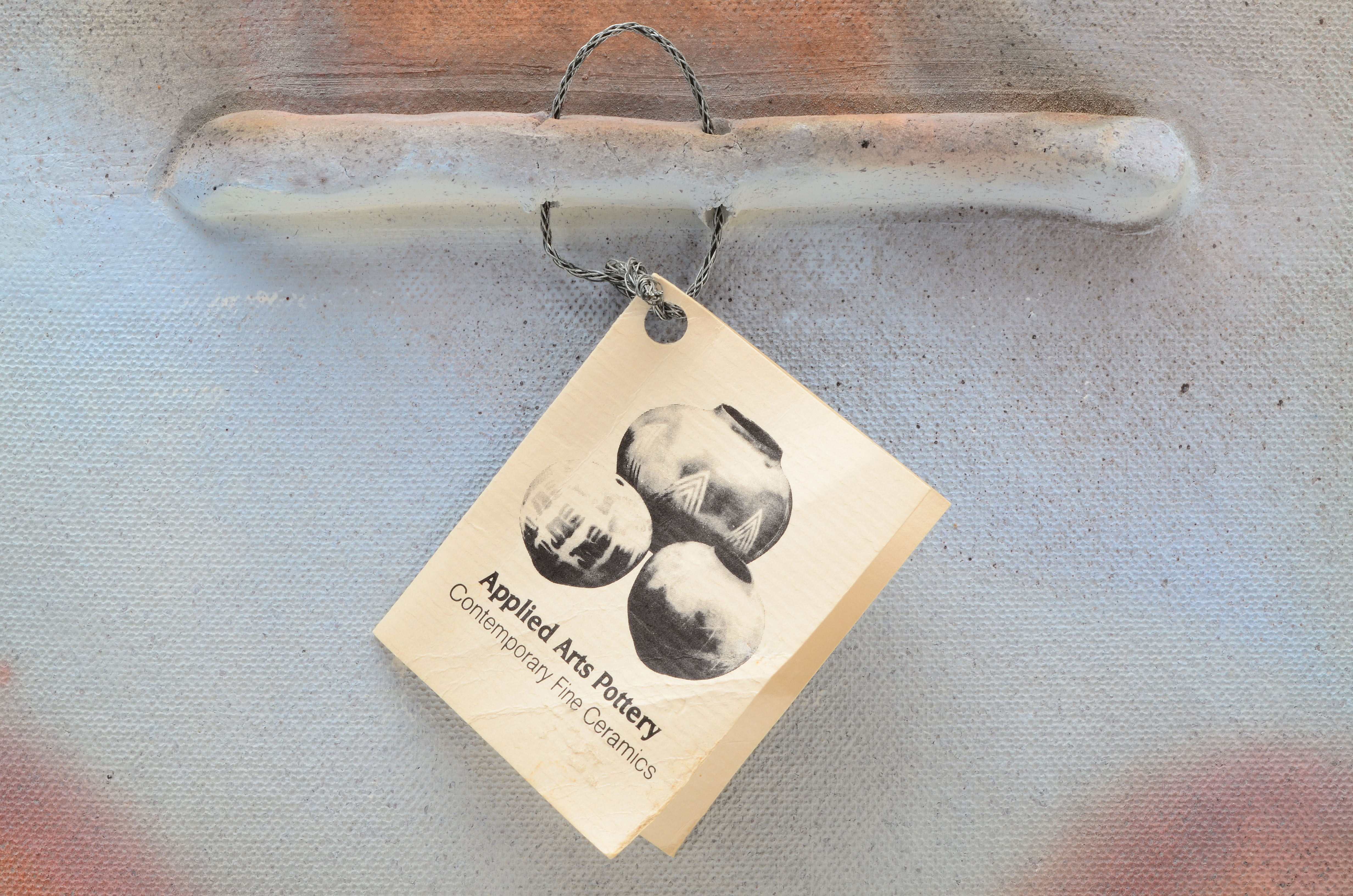 Pottery Piece With Figural Designs