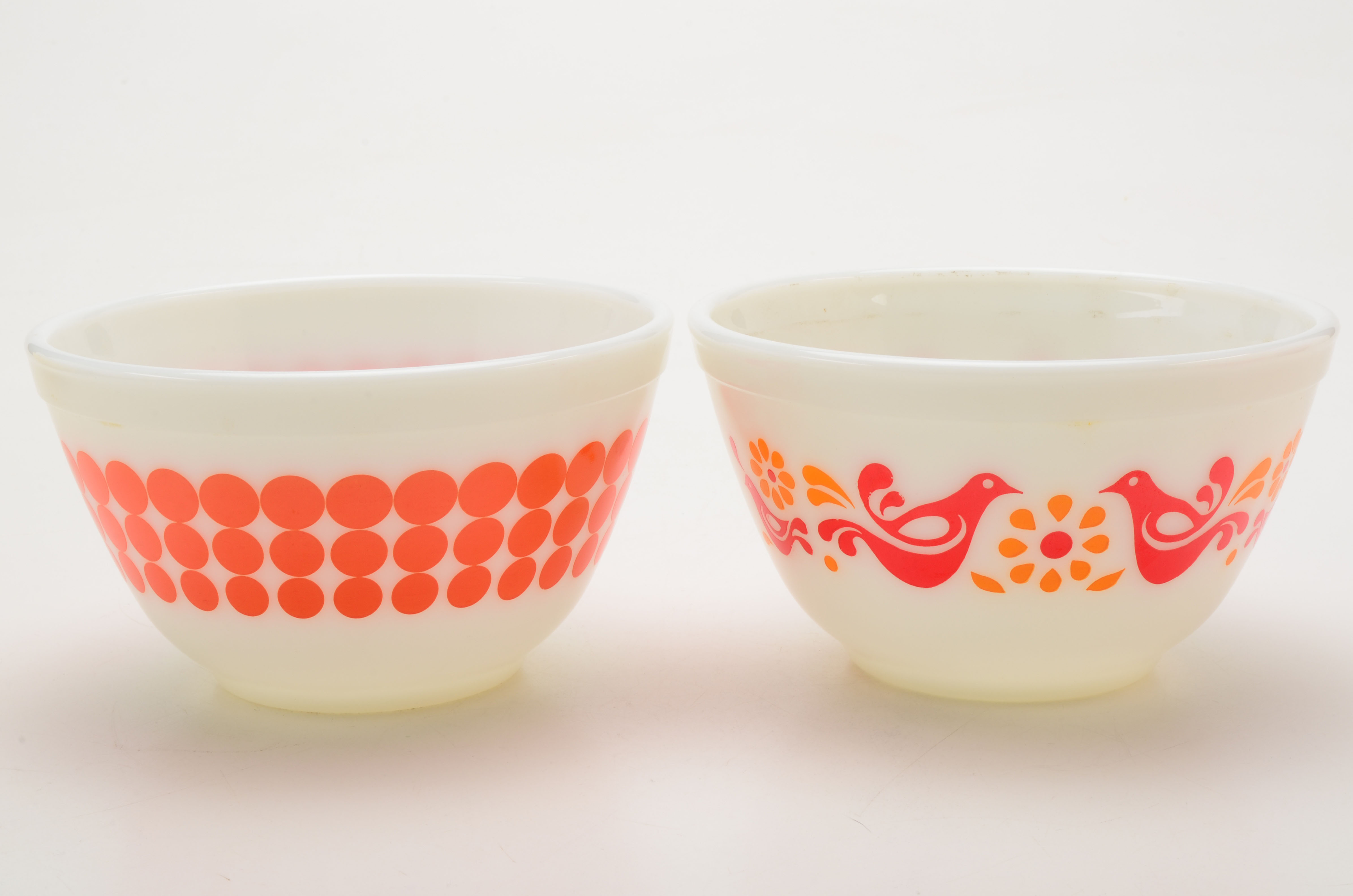 Vintage Pyrex Collection with a Fire King Bowl