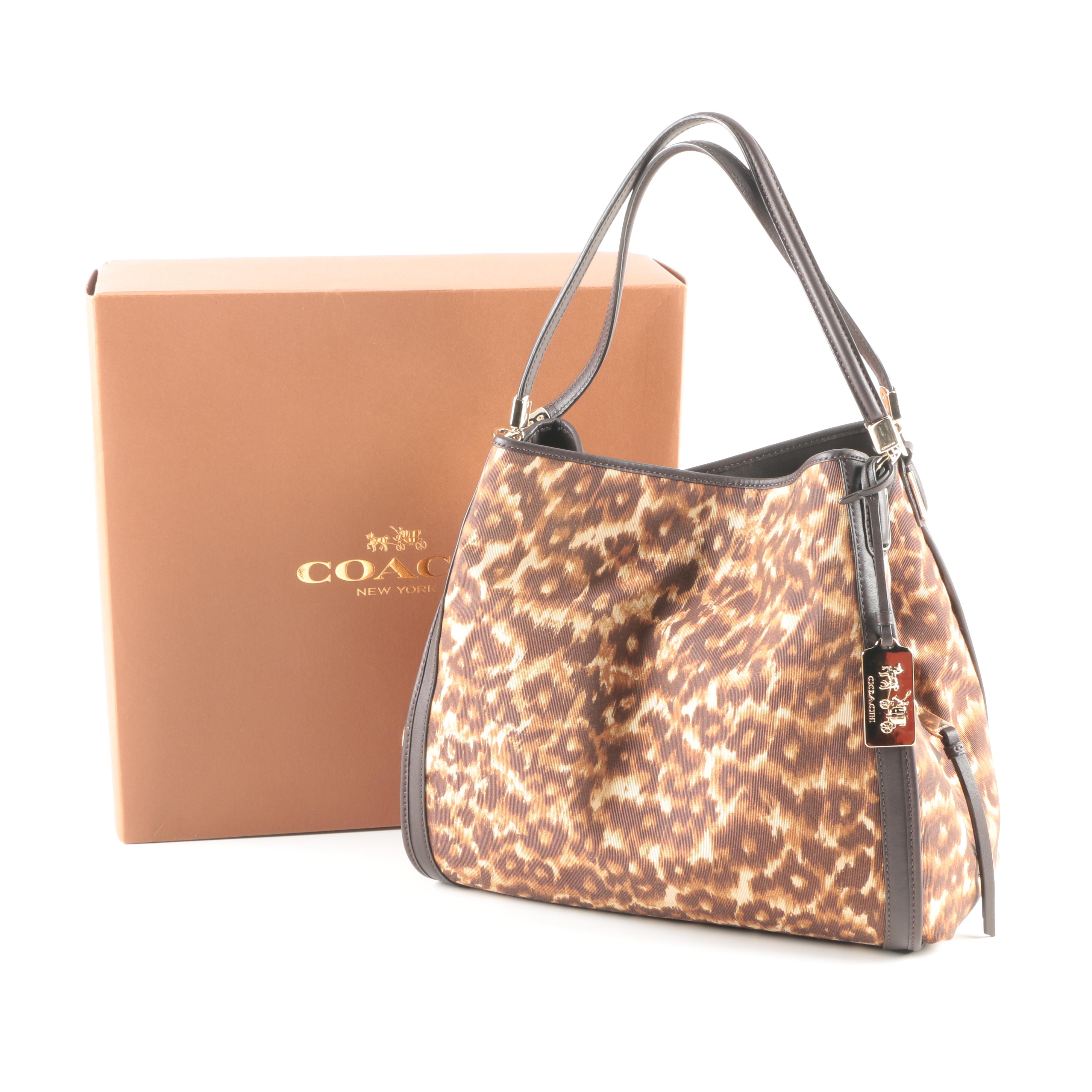 Coach Phoebe With Accessories In Ocelot Print