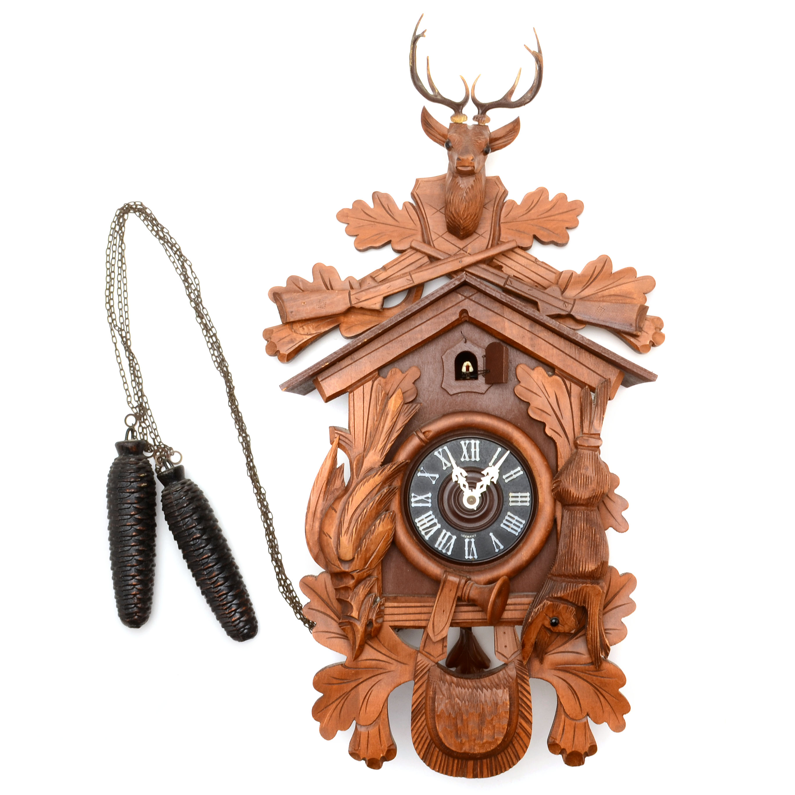Vintage Wooden Cuckoo Clock