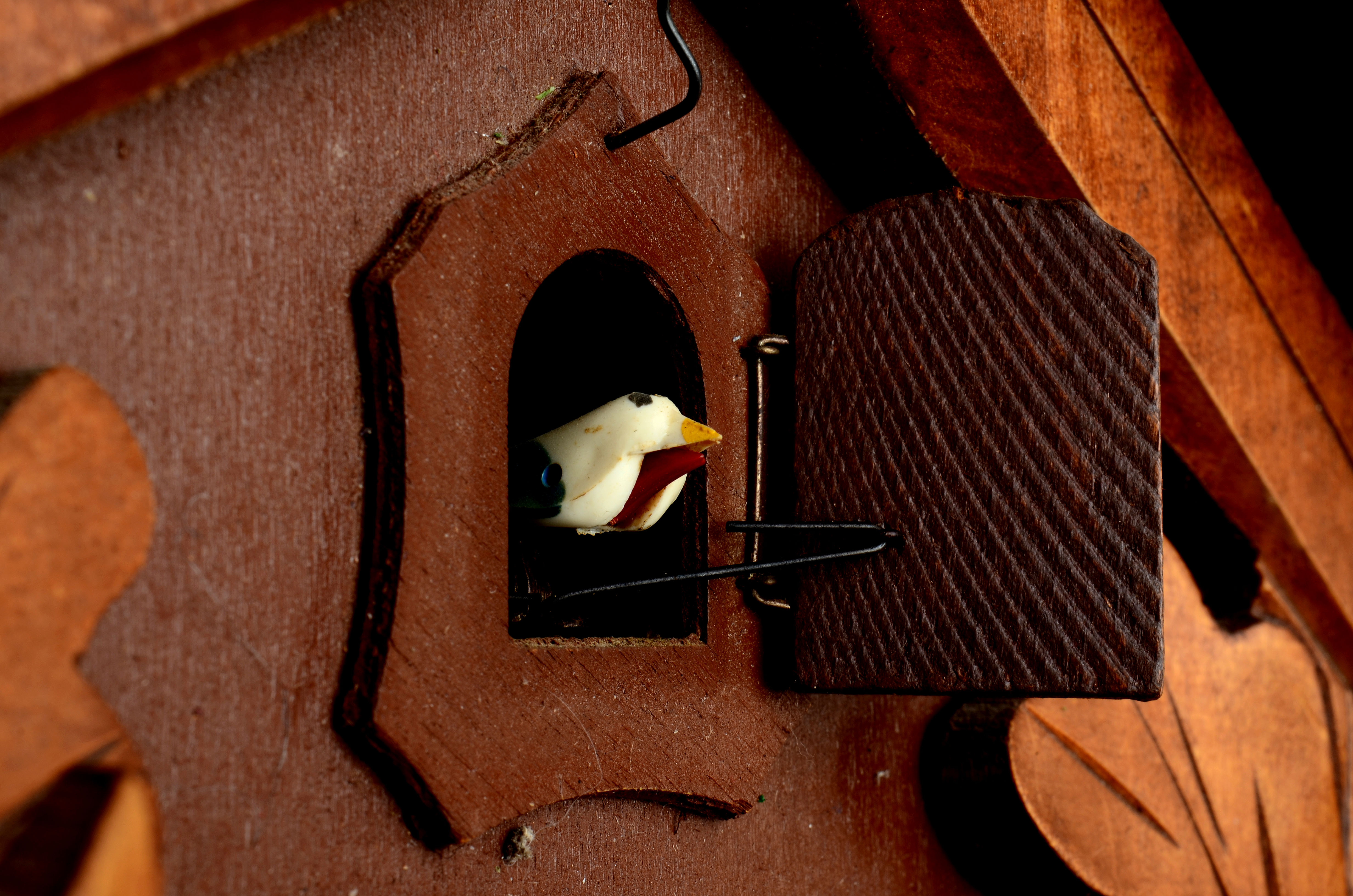 Vintage Wooden Cuckoo Clock