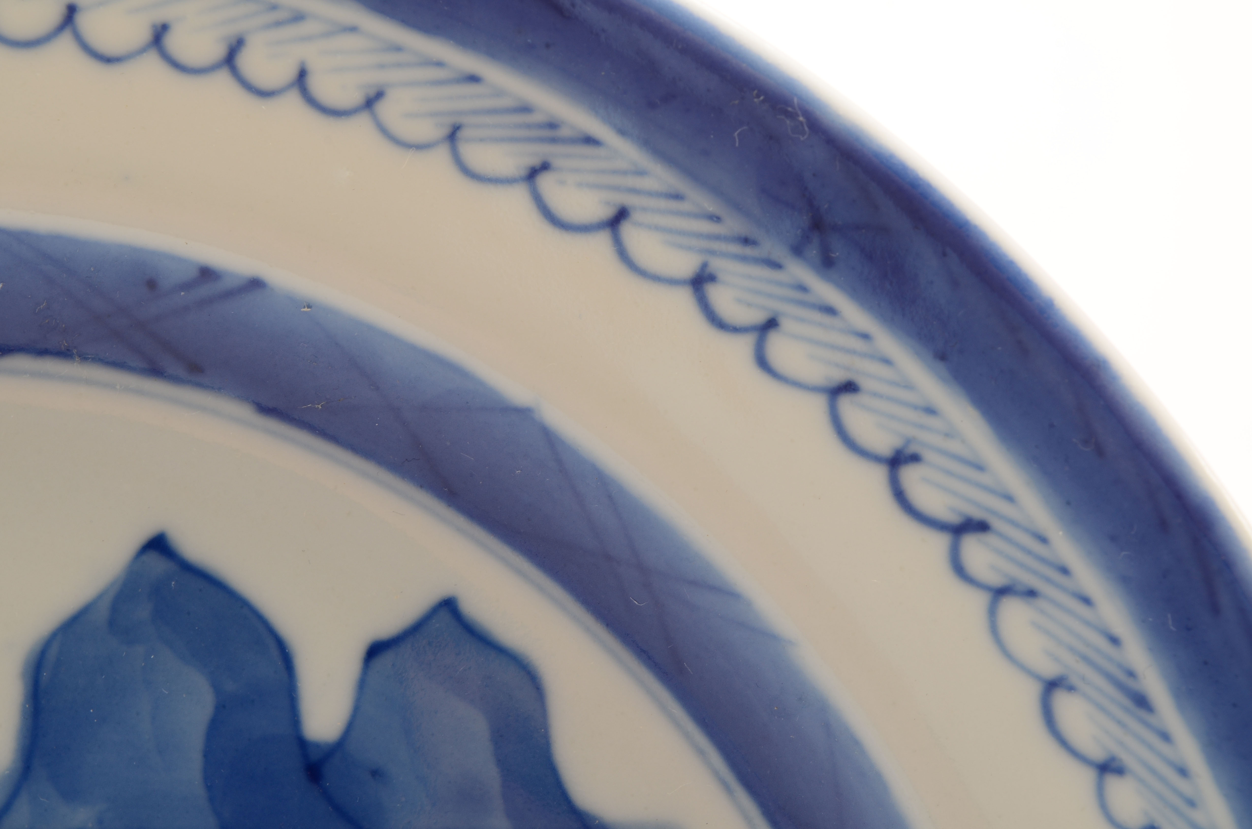 Chinese Blue and White Porcelain Dessert Plates