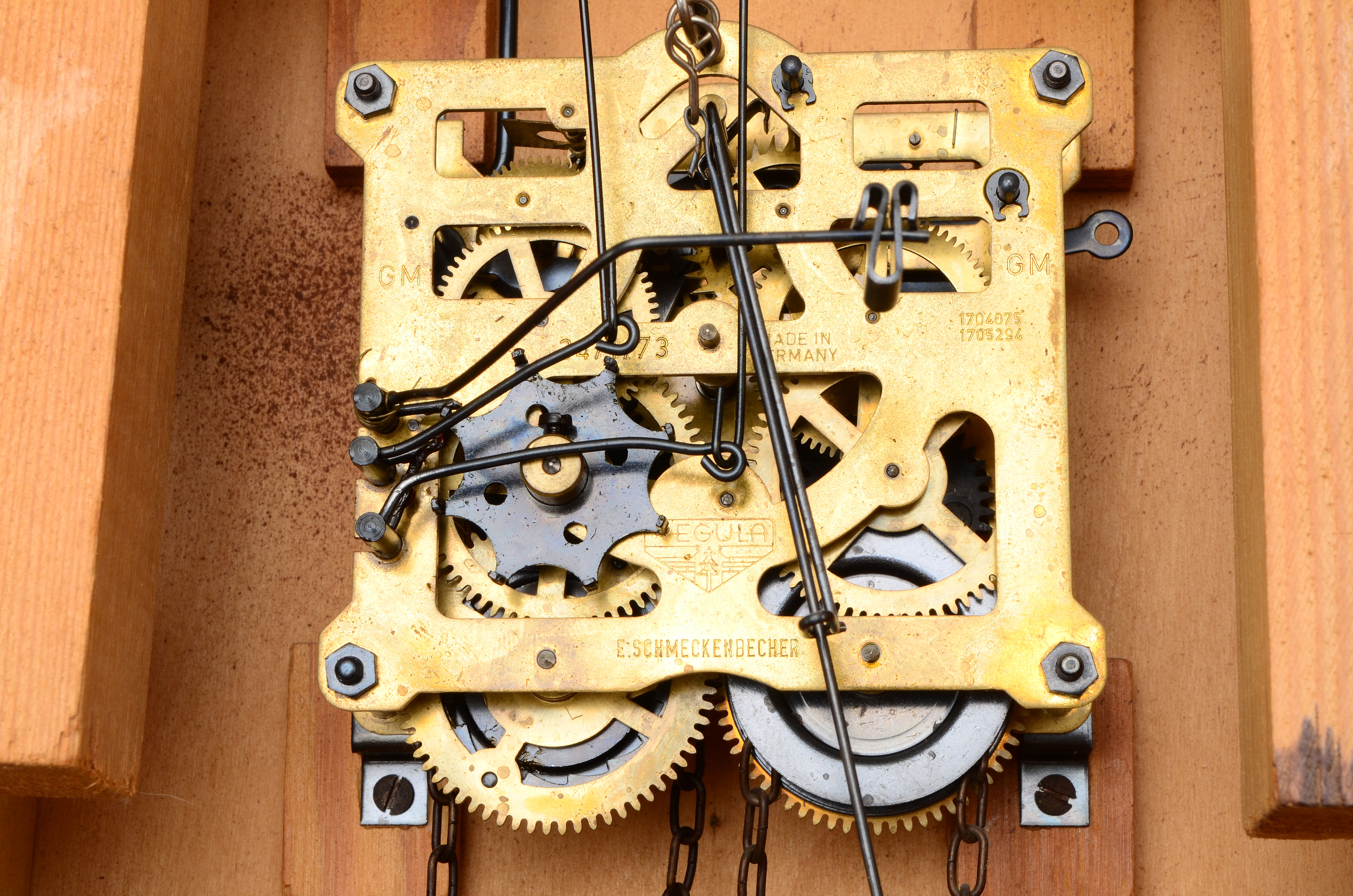Vintage Wooden Cuckoo Clock