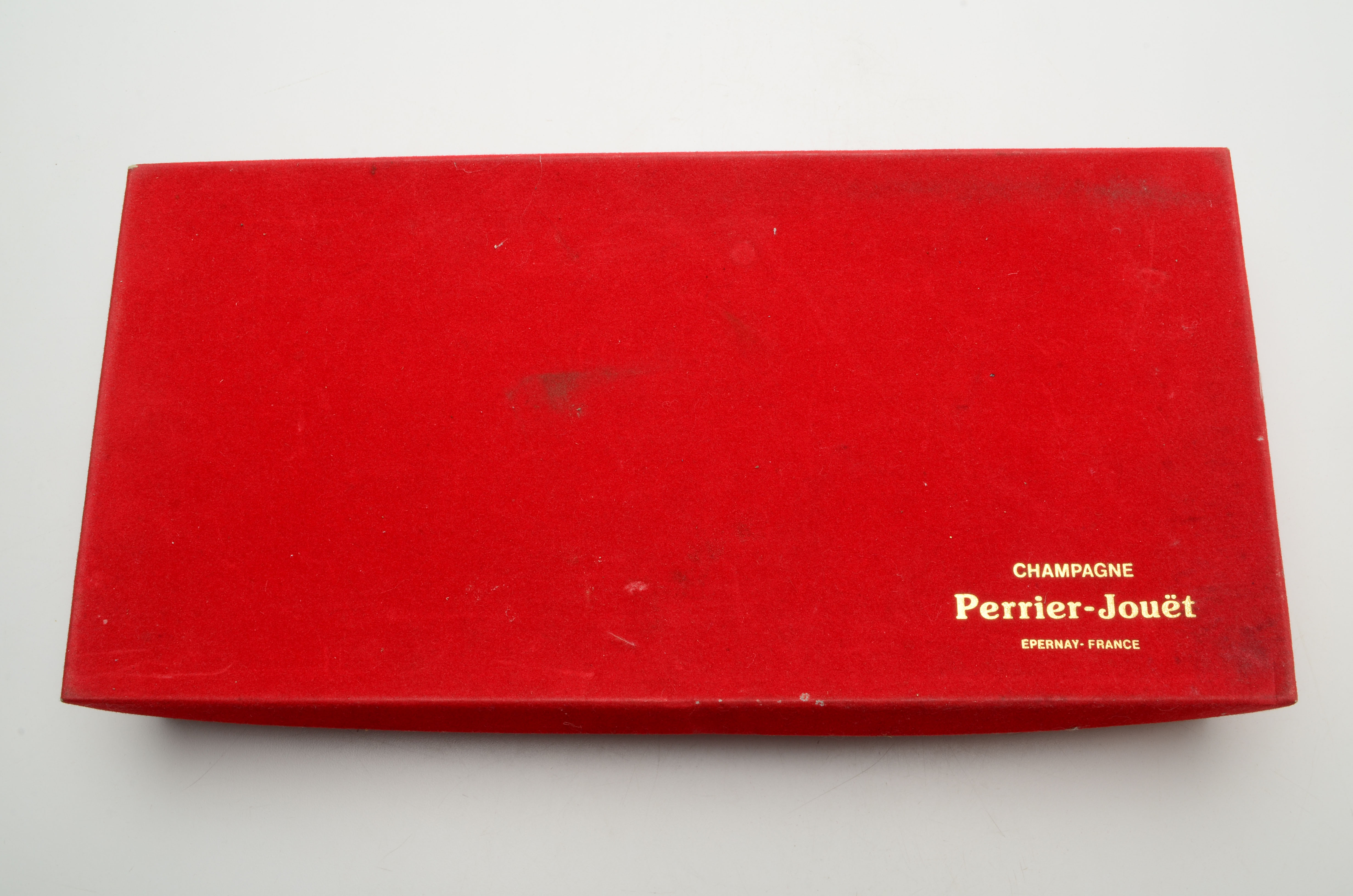 Set of Perrier Jouet French Champagne Glasses