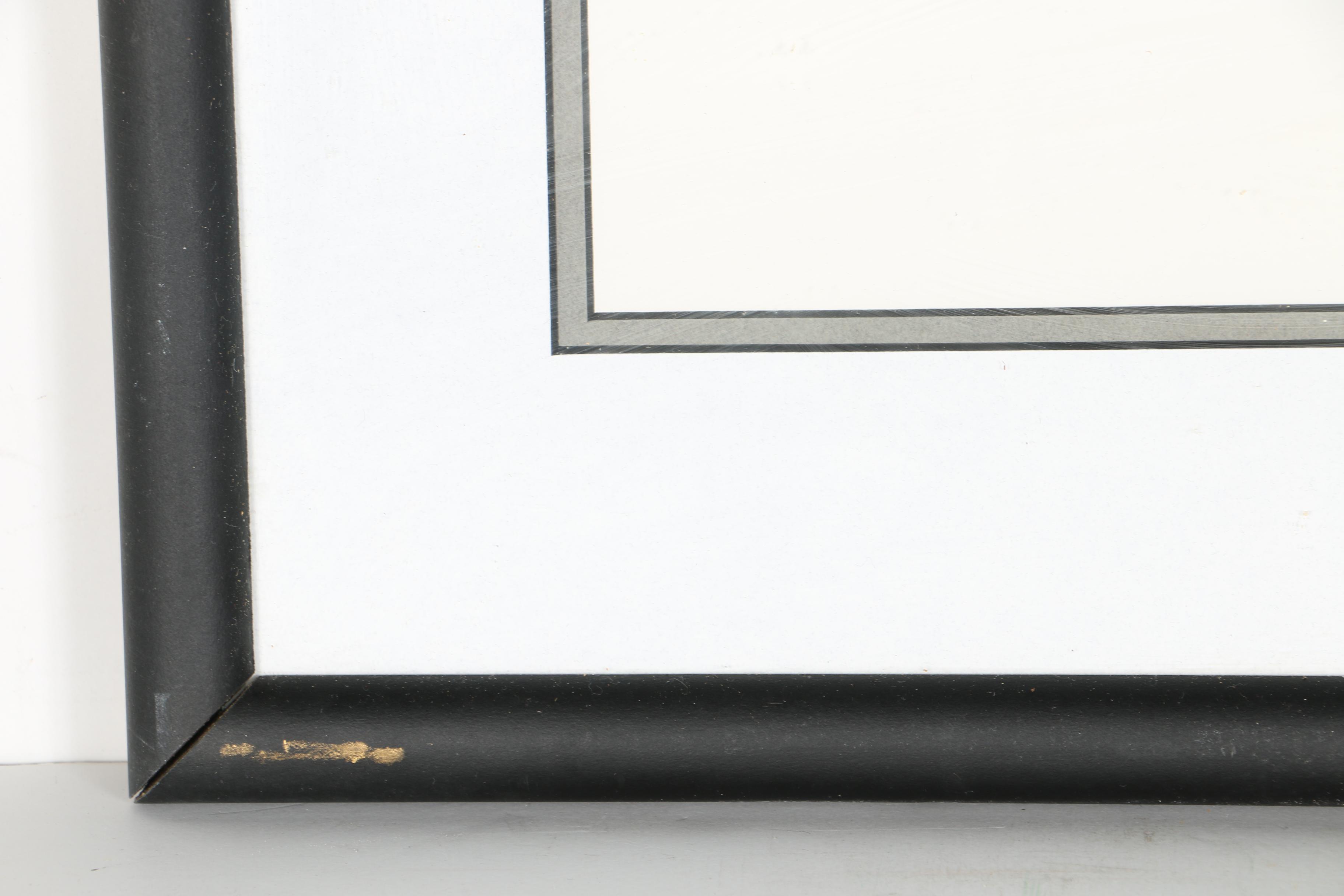 Chinese Offset Lithograph of Horses