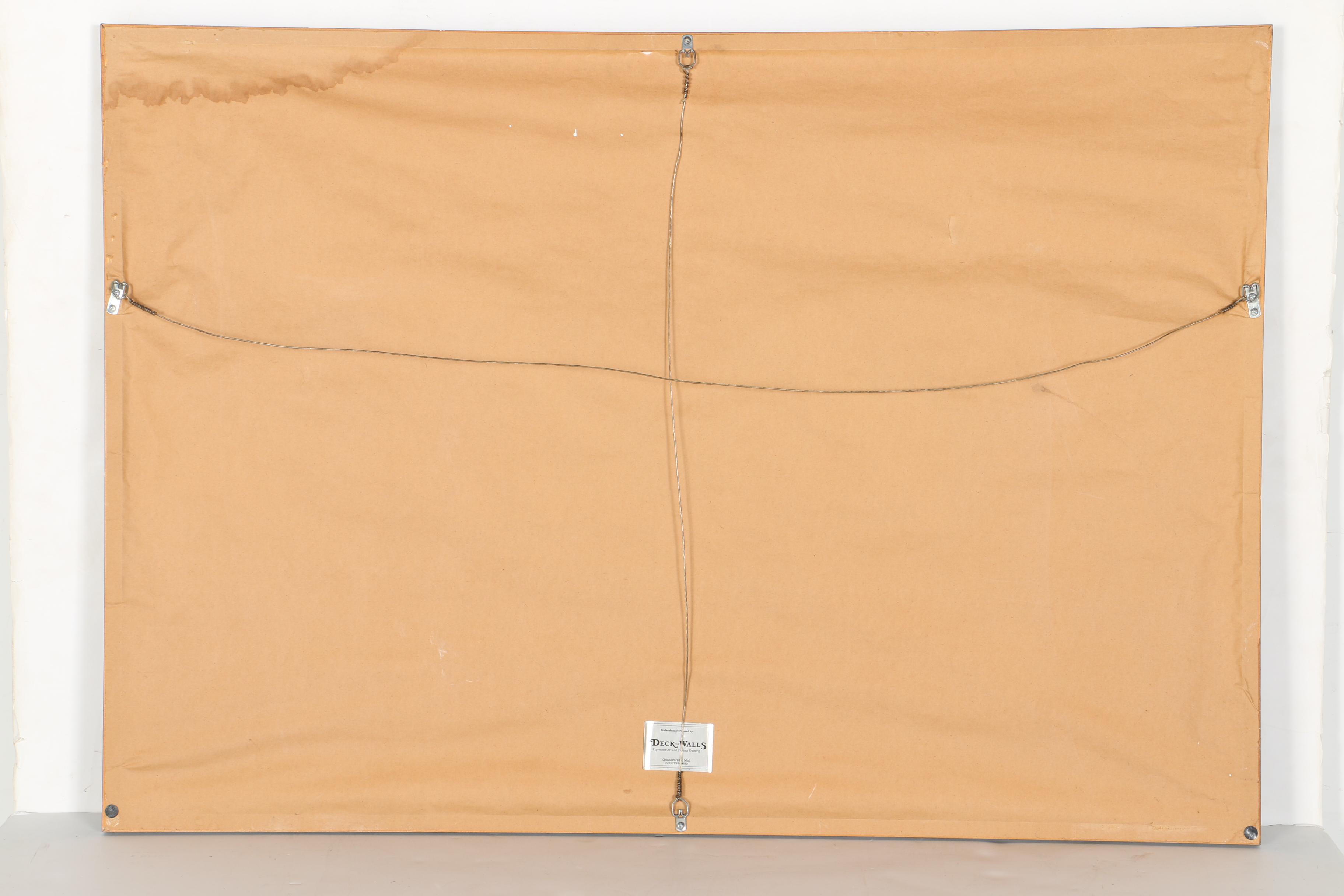 Chinese Offset Lithograph of Horses