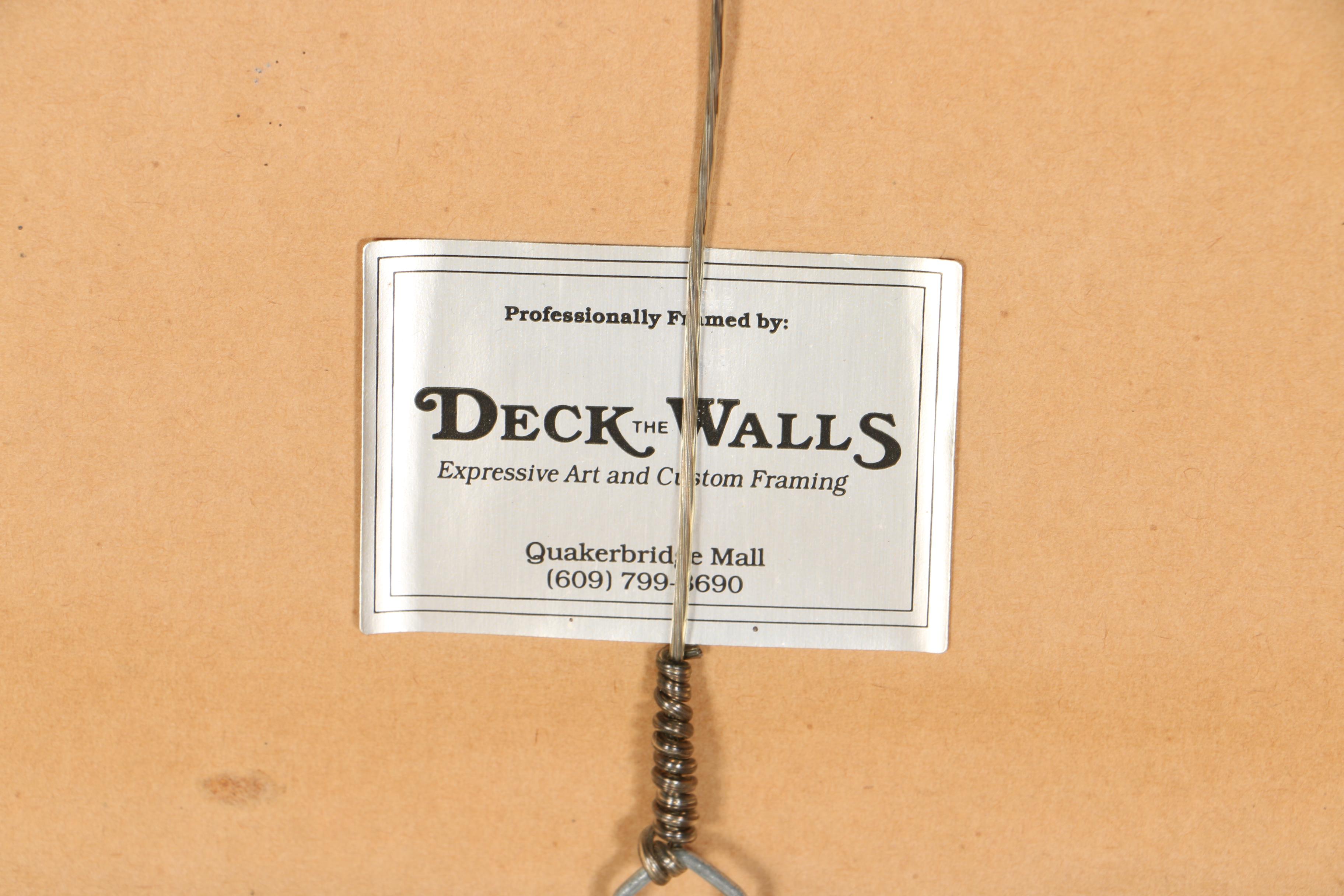 Chinese Offset Lithograph of Horses