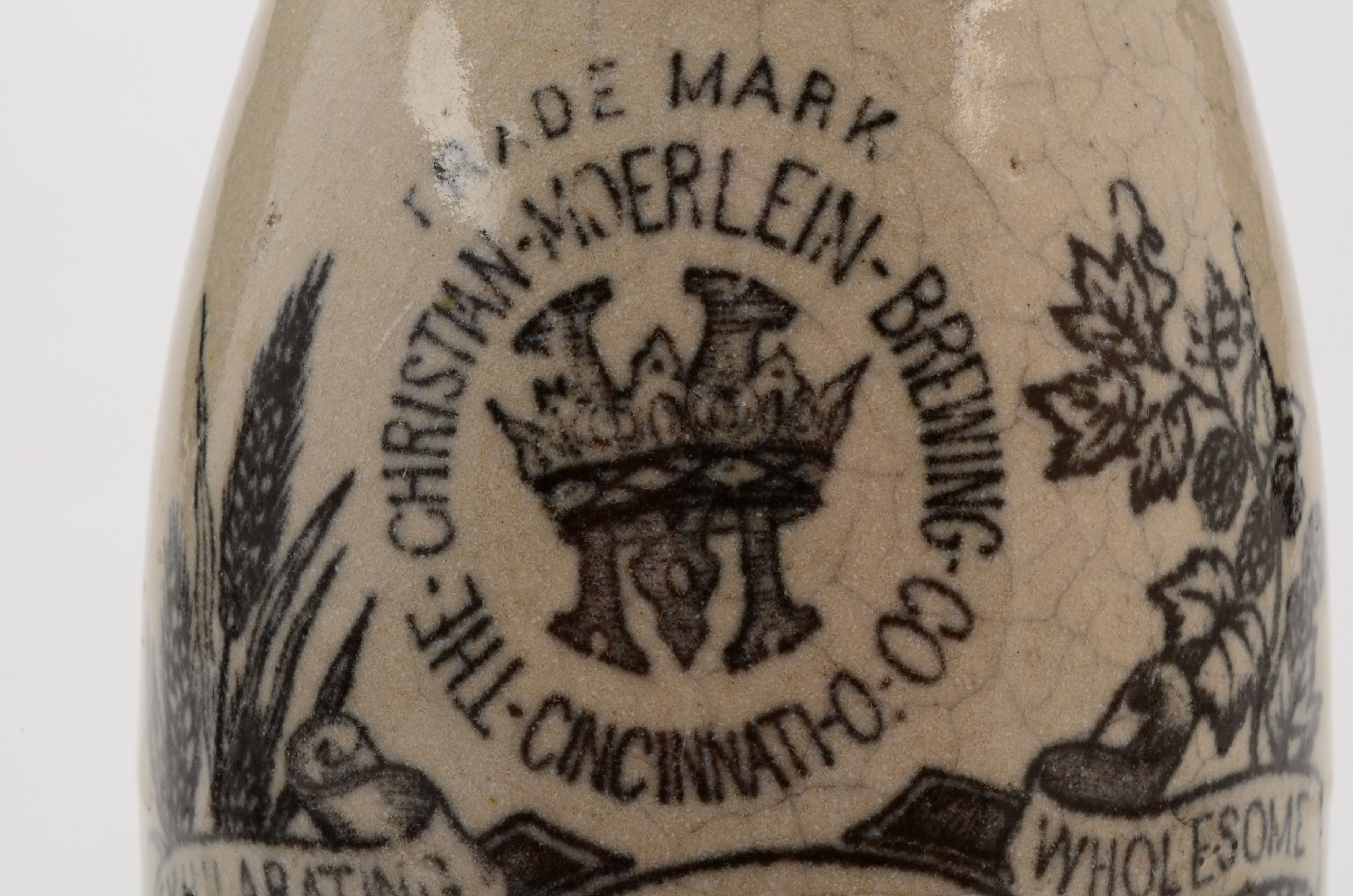 Christian Moerlein "Old Jug Lager Krug-Bier" Bottle