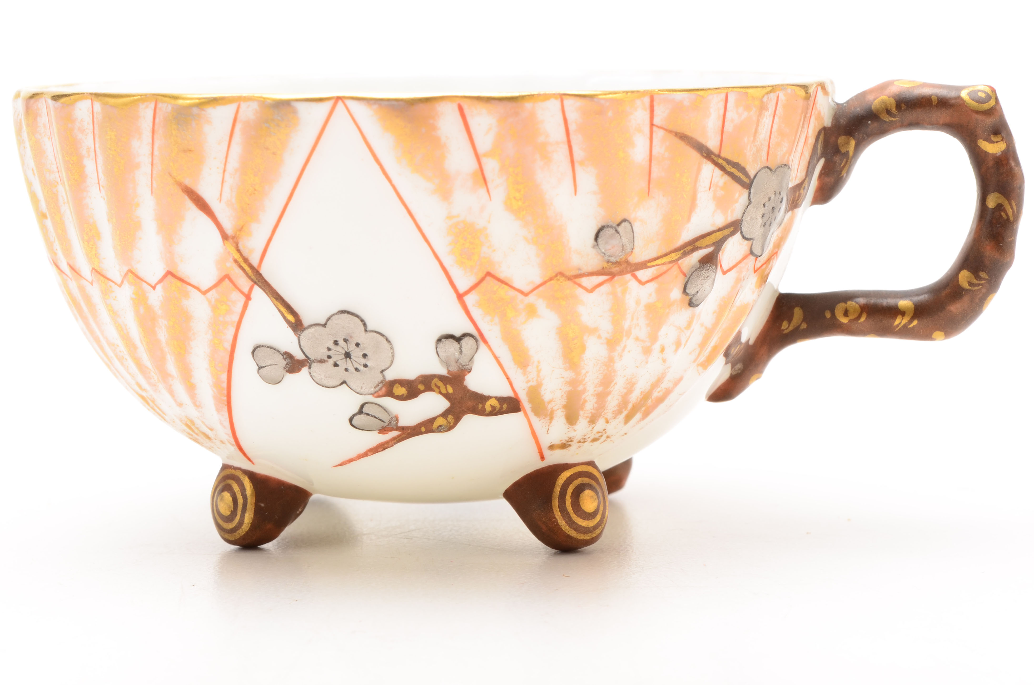 Antique Wedgwood Porcelain Tea Cup and Saucer