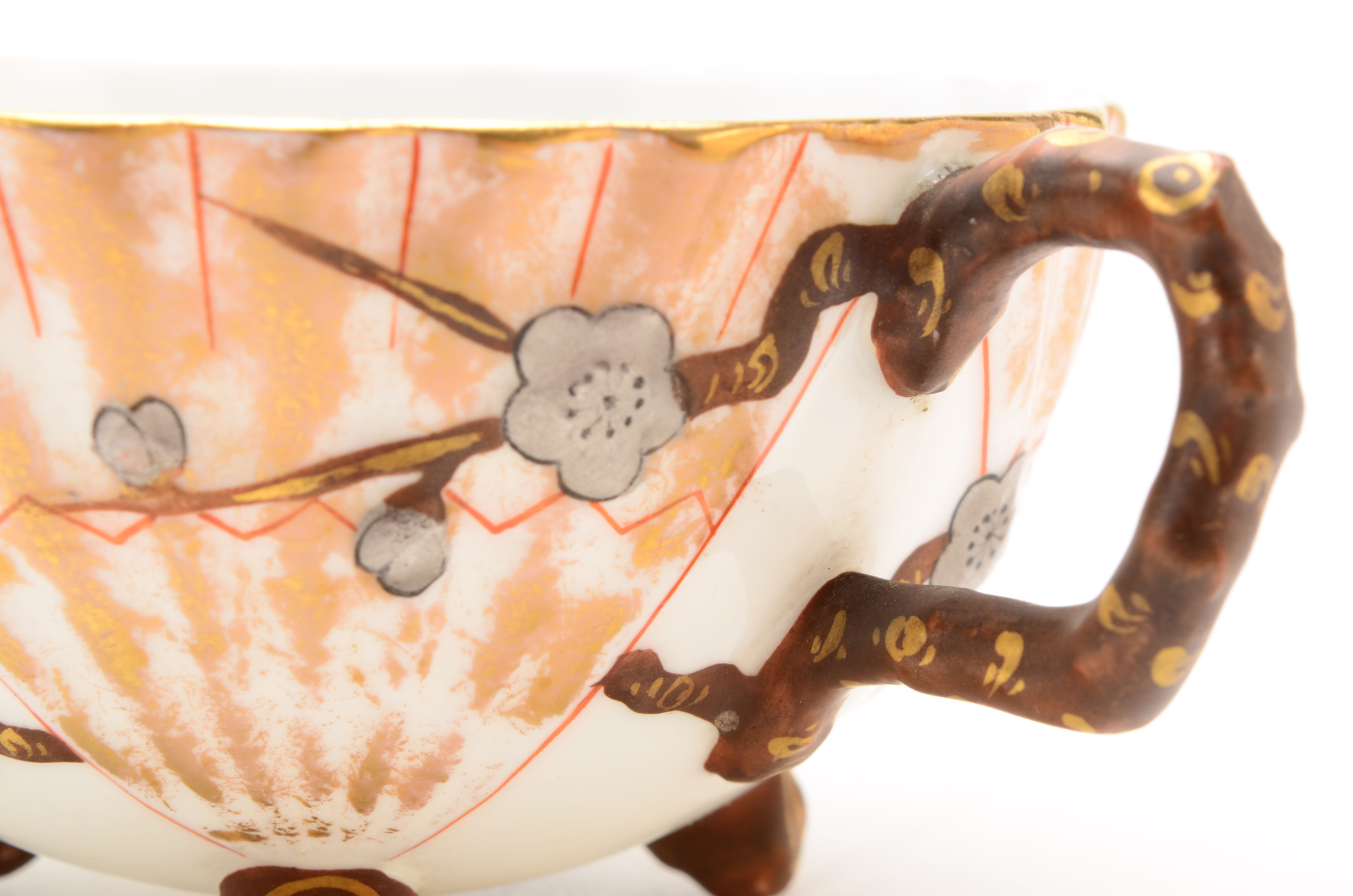 Antique Wedgwood Porcelain Tea Cup and Saucer