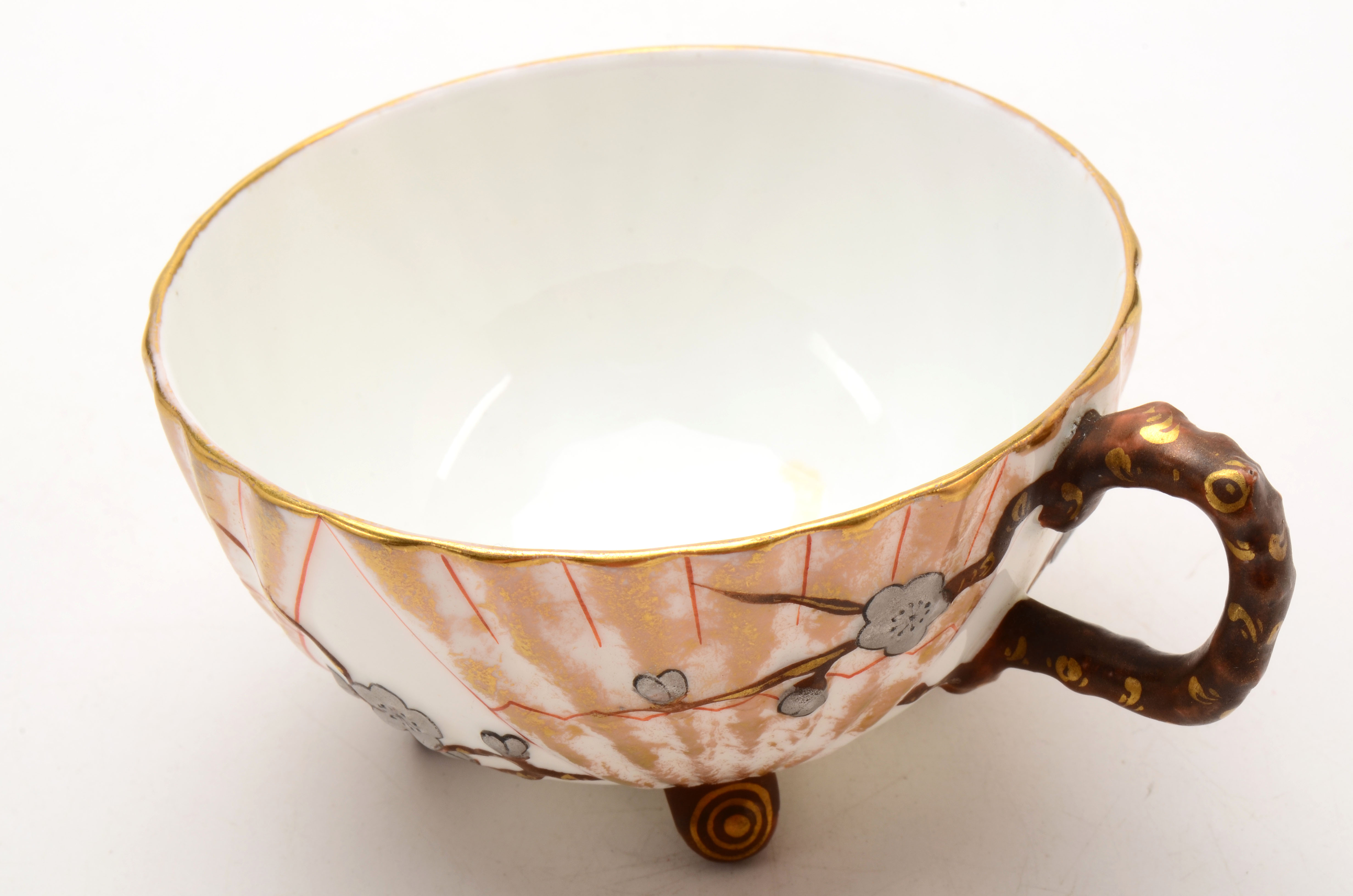 Antique Wedgwood Porcelain Tea Cup and Saucer