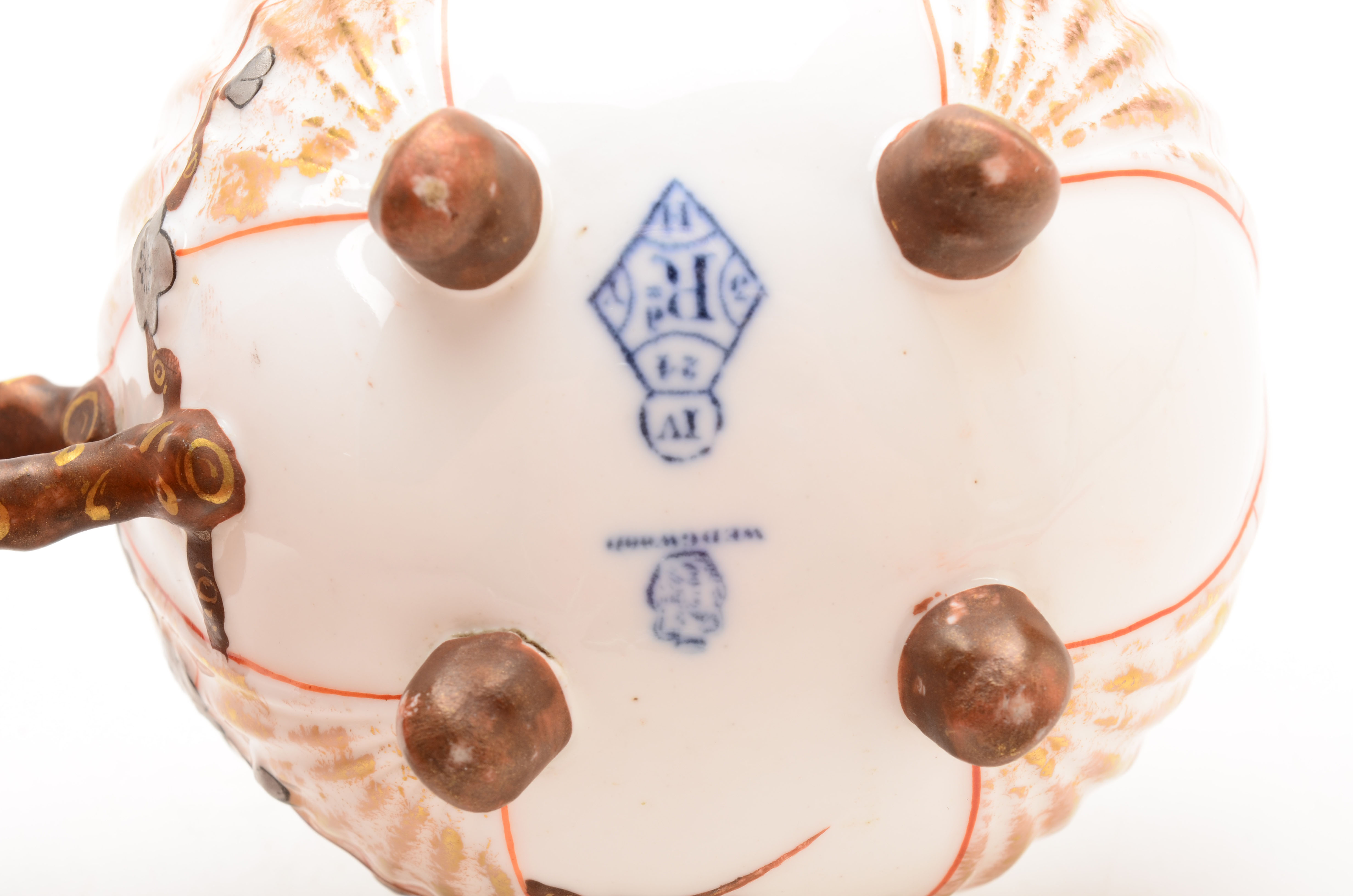 Antique Wedgwood Porcelain Tea Cup and Saucer