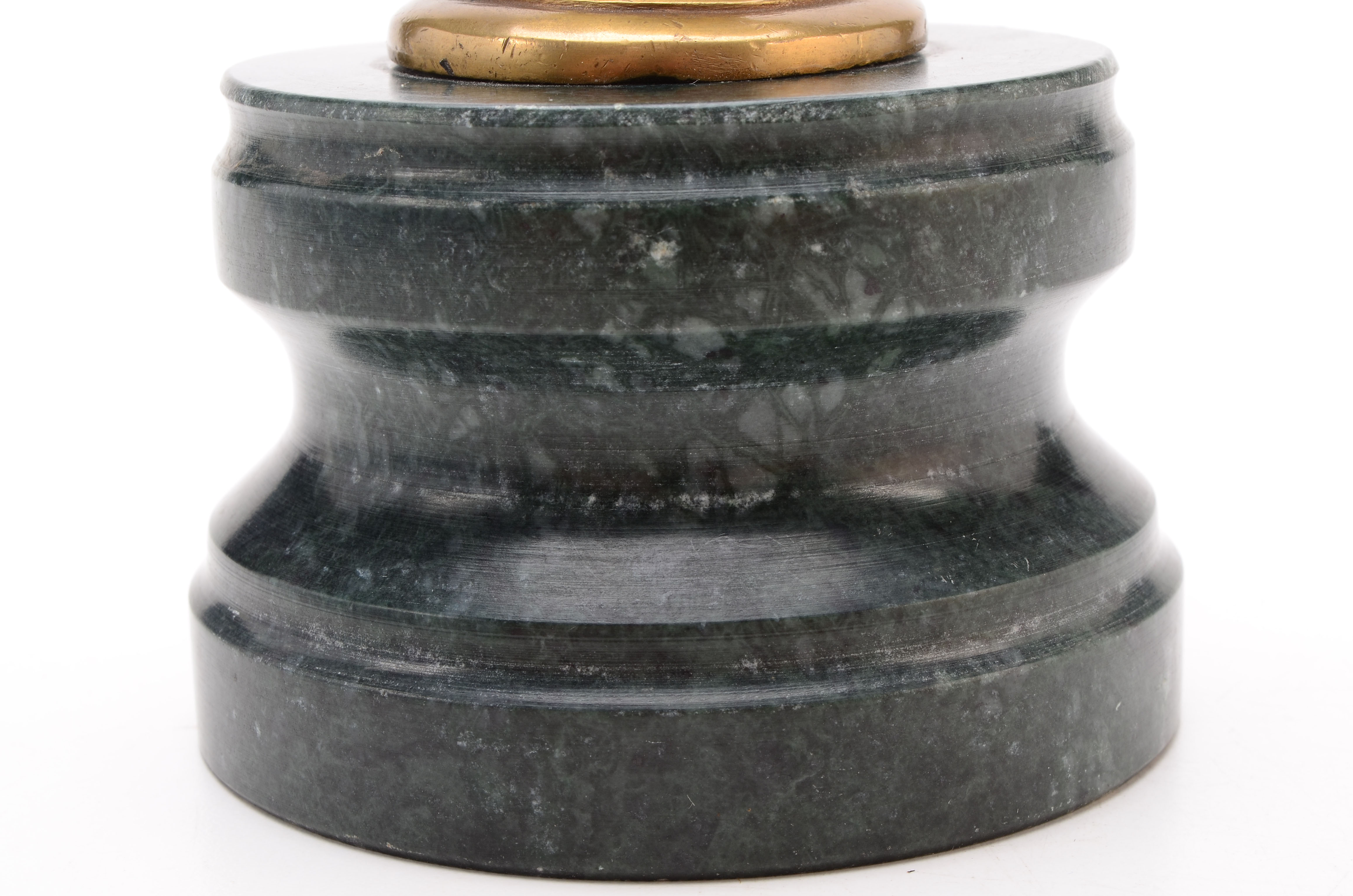 Neoclassical Style Bronze Bust on Marble Base