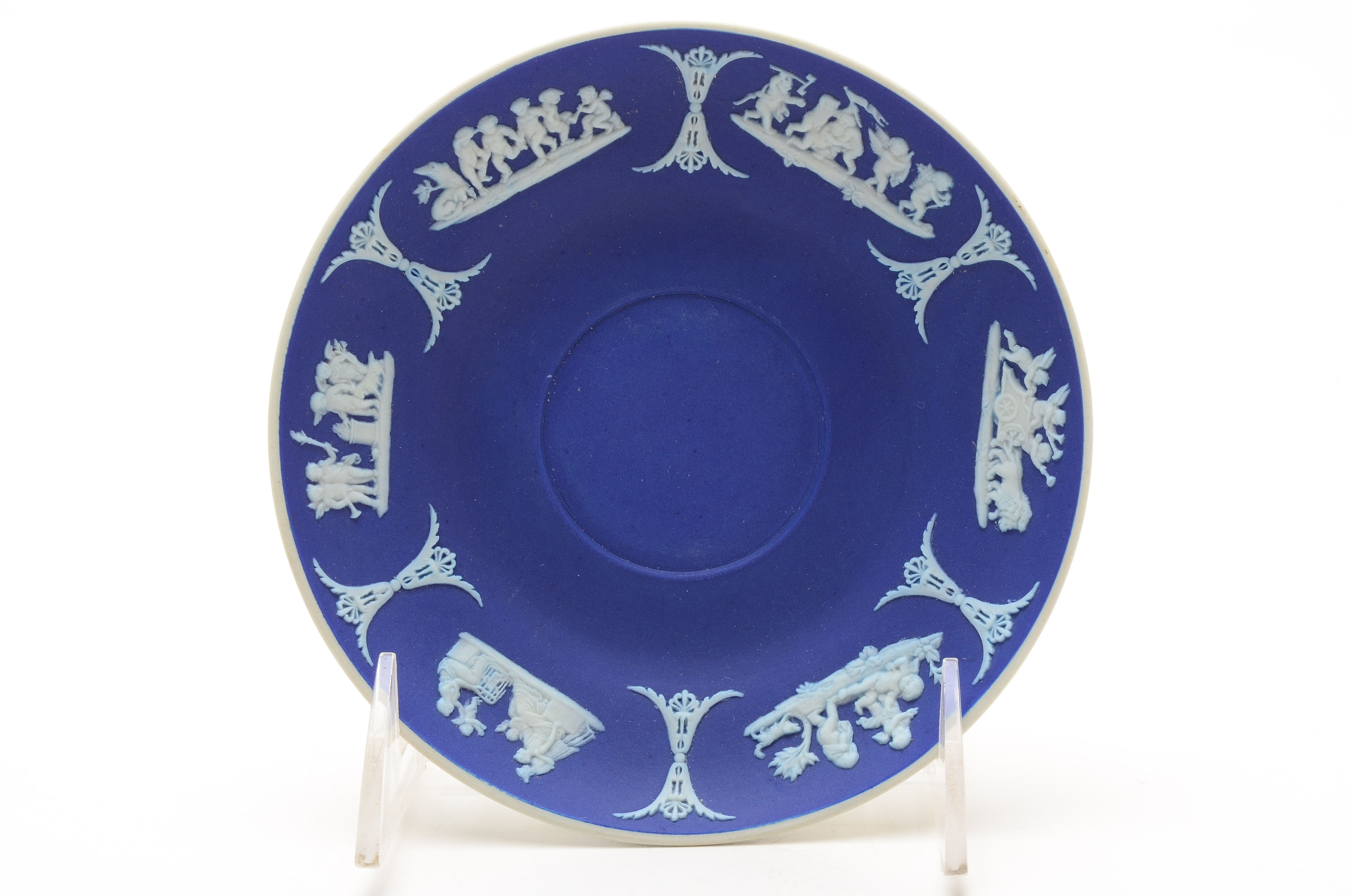 Three Vintage Wedgwood Jasperware Teacups