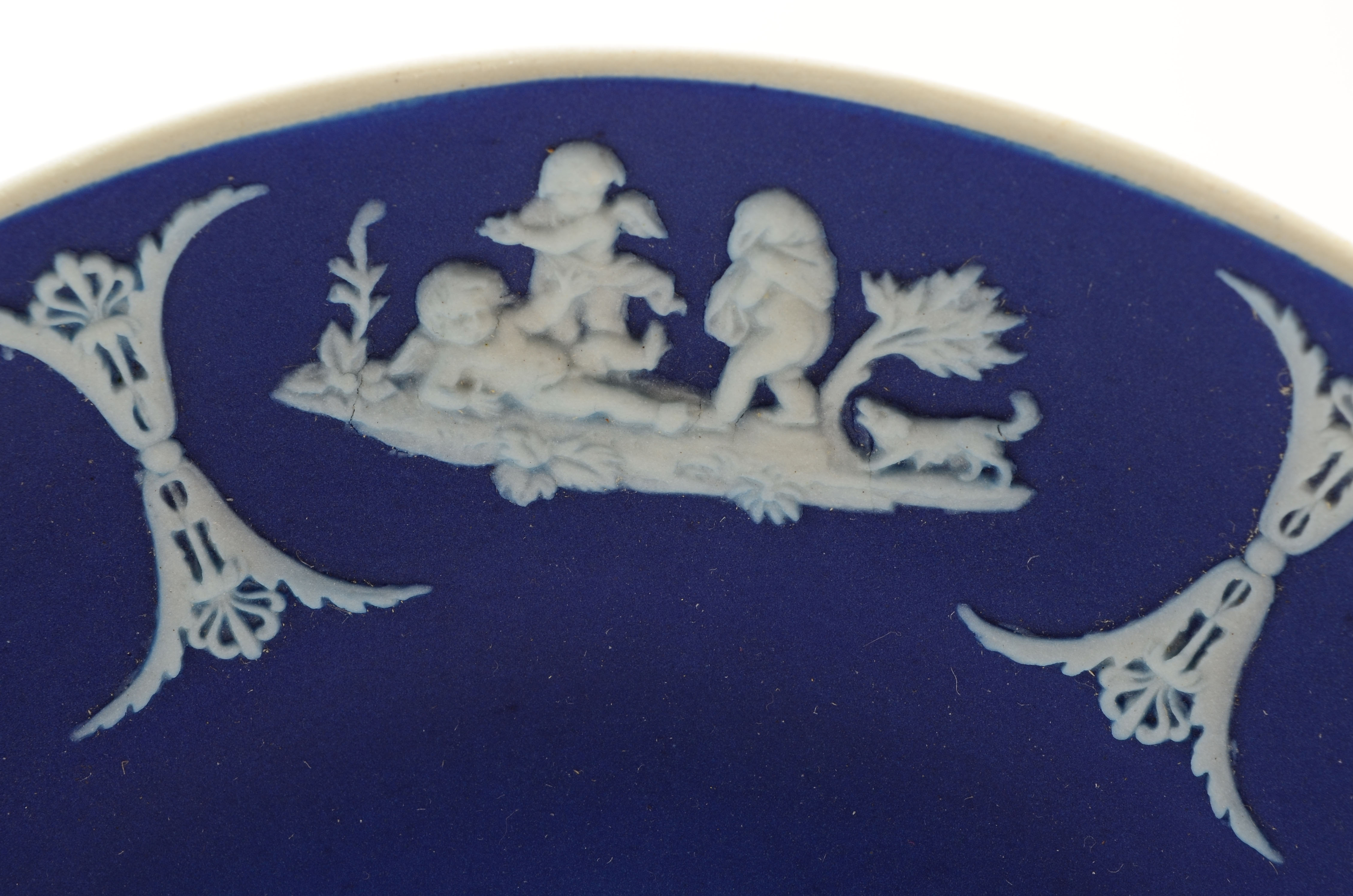 Three Vintage Wedgwood Jasperware Teacups