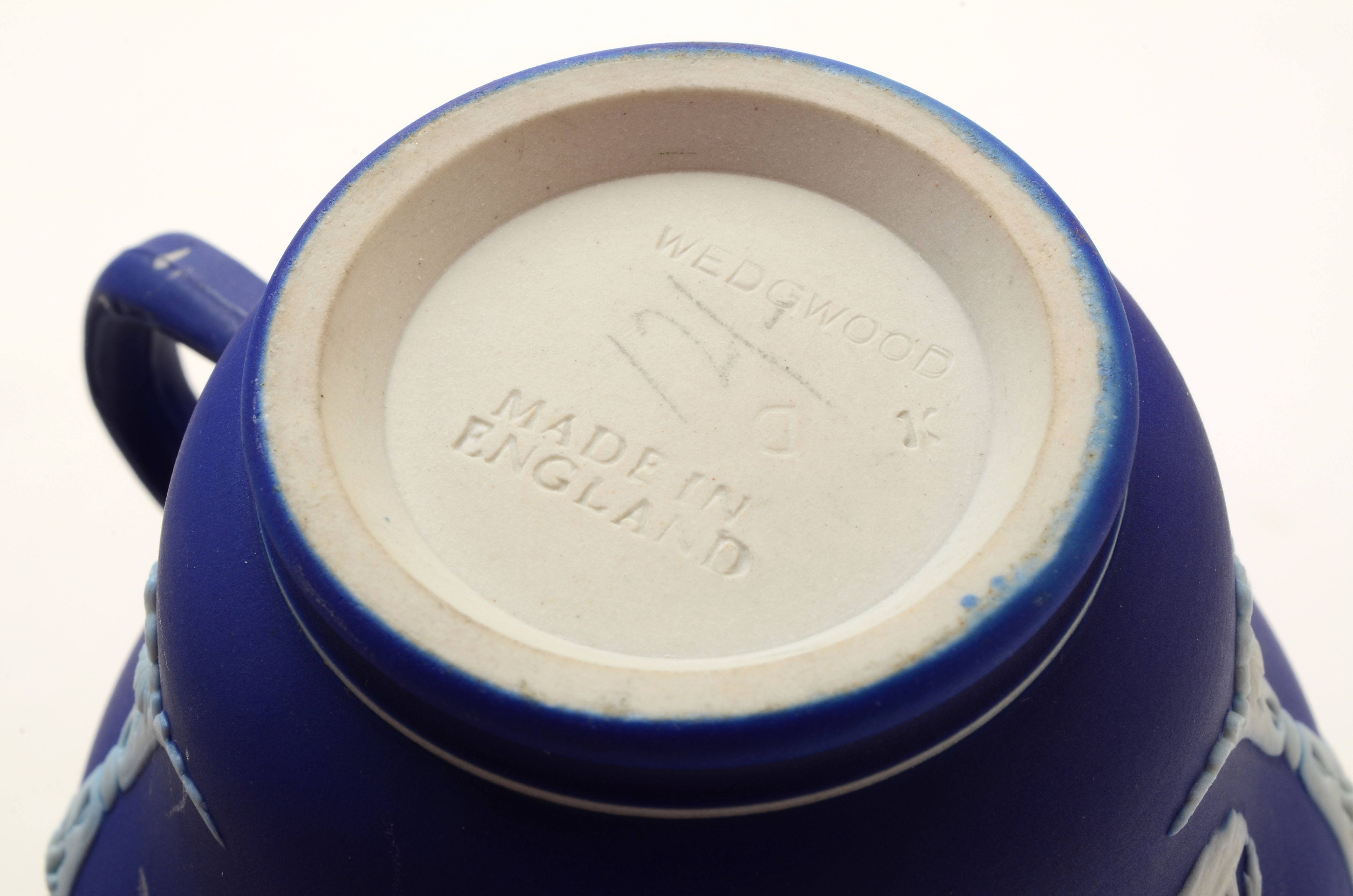 Three Vintage Wedgwood Jasperware Teacups