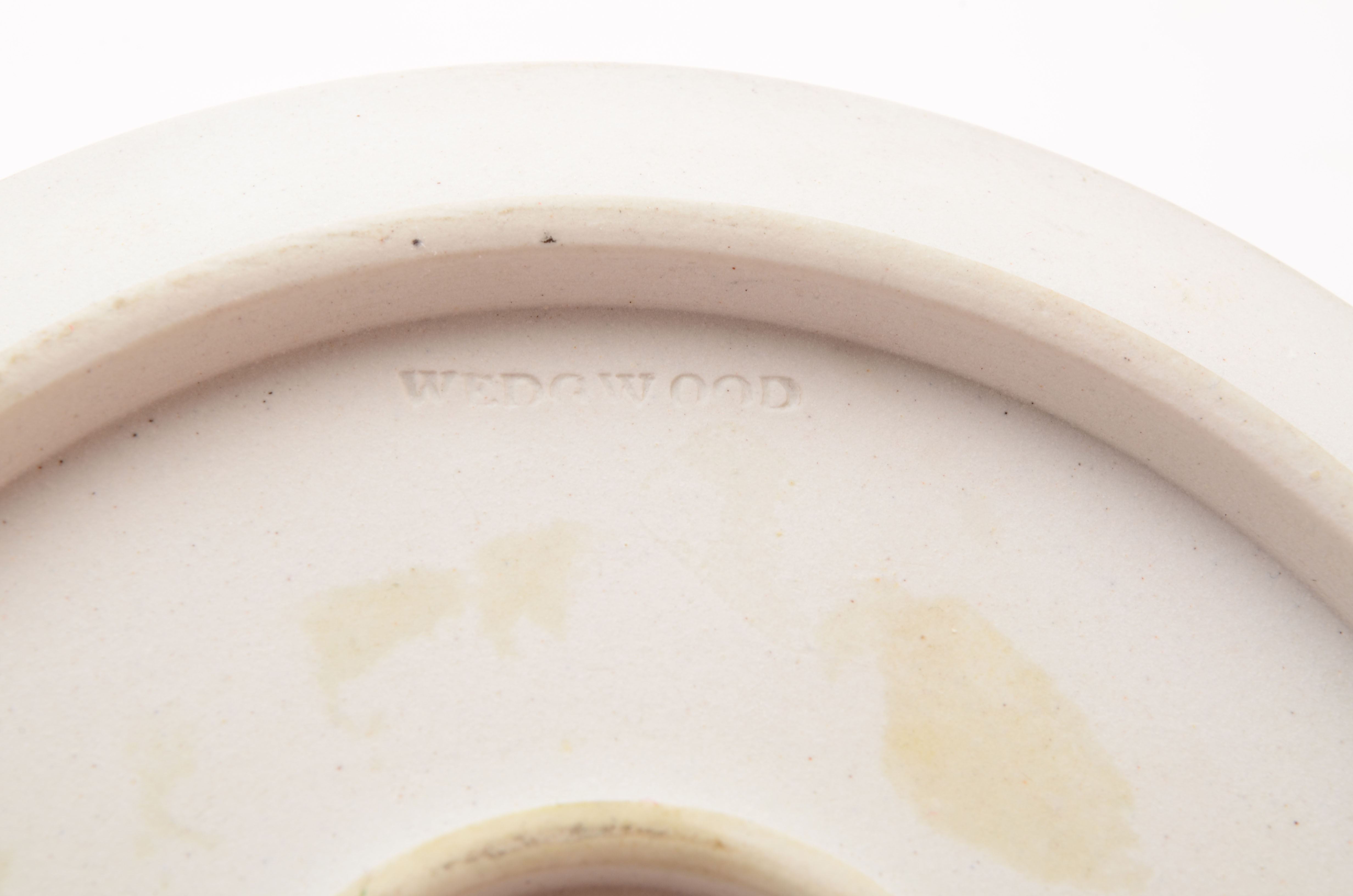 Wedgwood Pale Blue Jasperware Candleholder with Snuffer