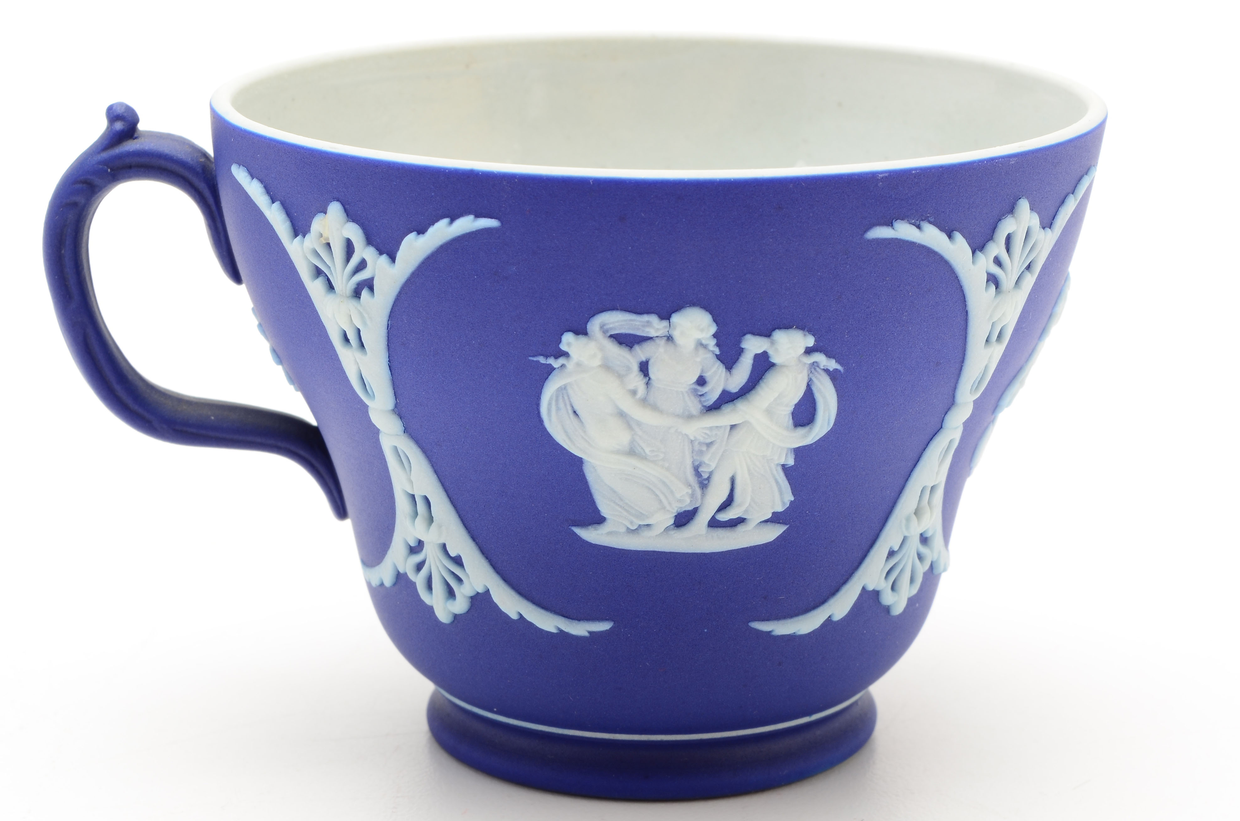 Wedgwood Blue Jasperware Tea Service Assortment