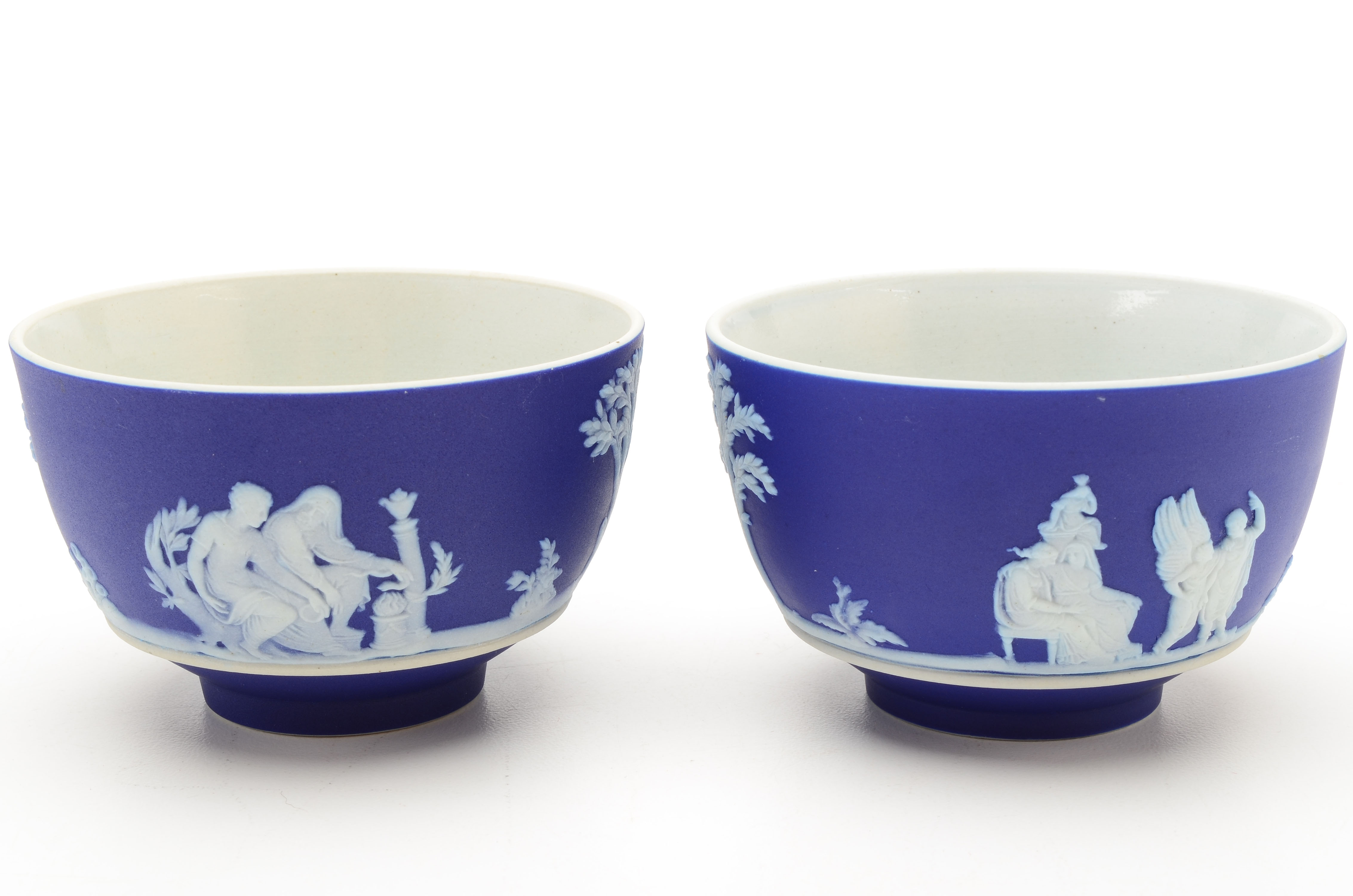 Wedgwood Blue Jasperware Tea Service Assortment