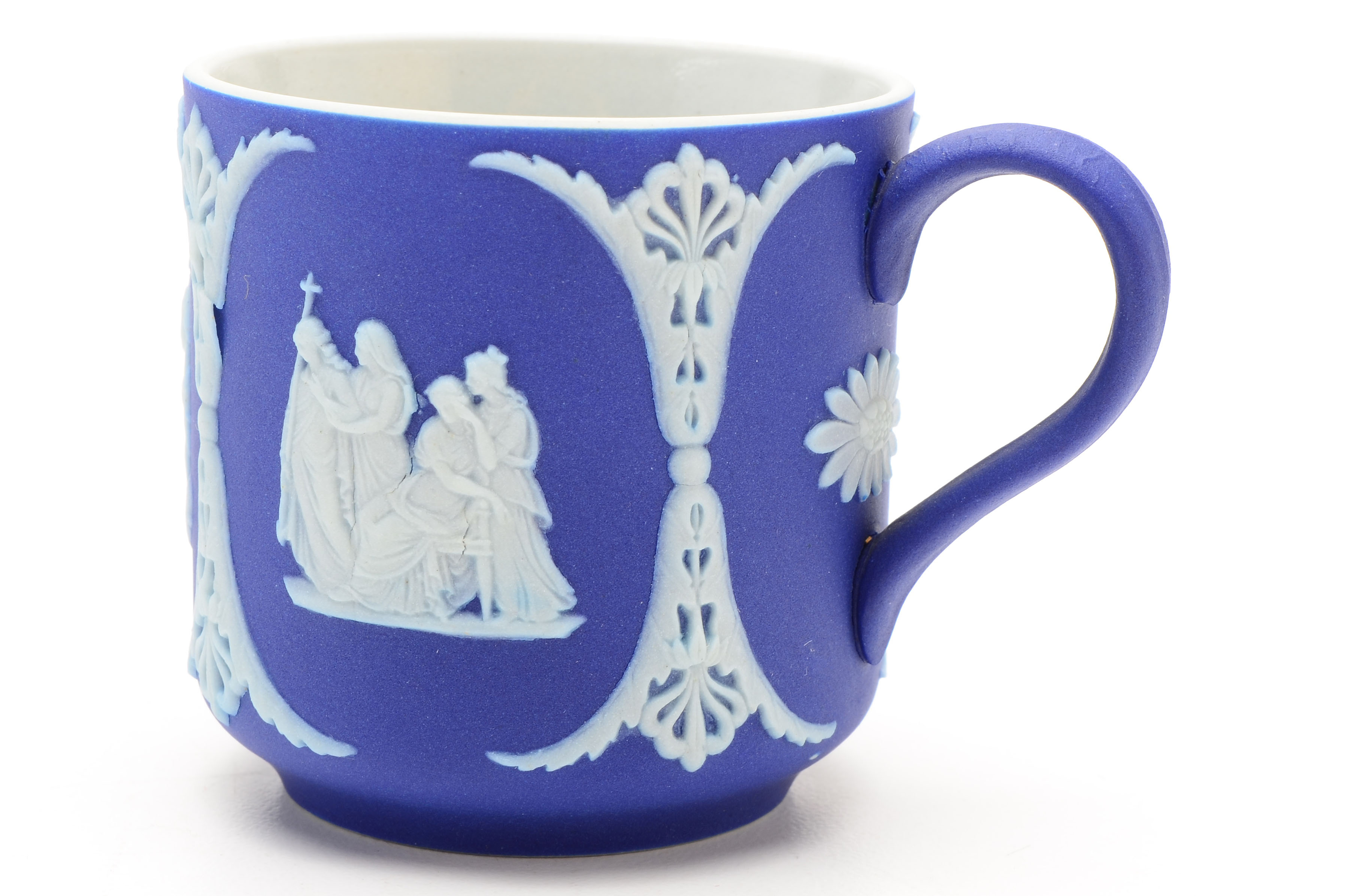 Wedgwood Blue Jasperware Tea Service Assortment