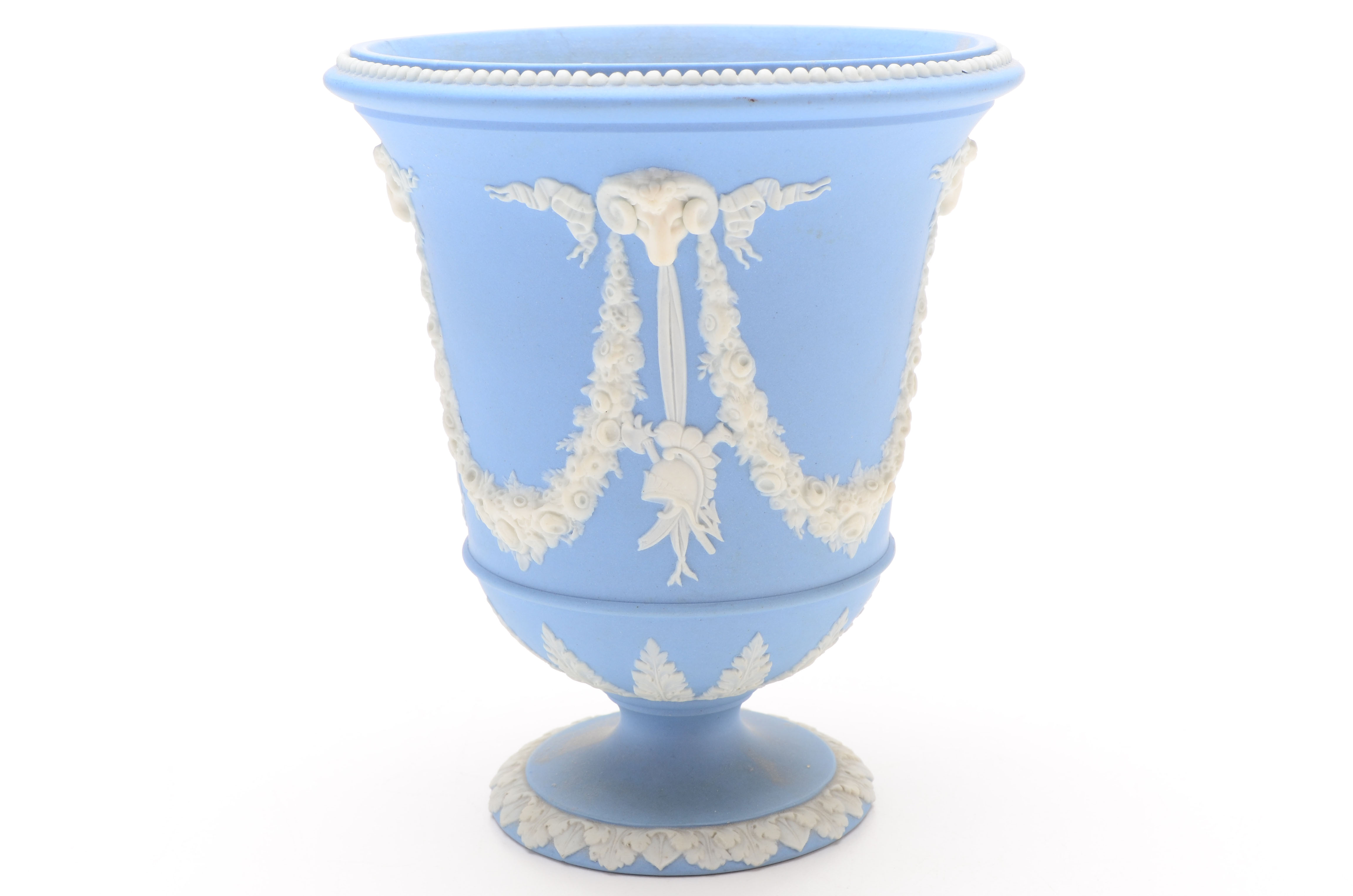 Wedgwood Jasperware Planters and Covered Dish