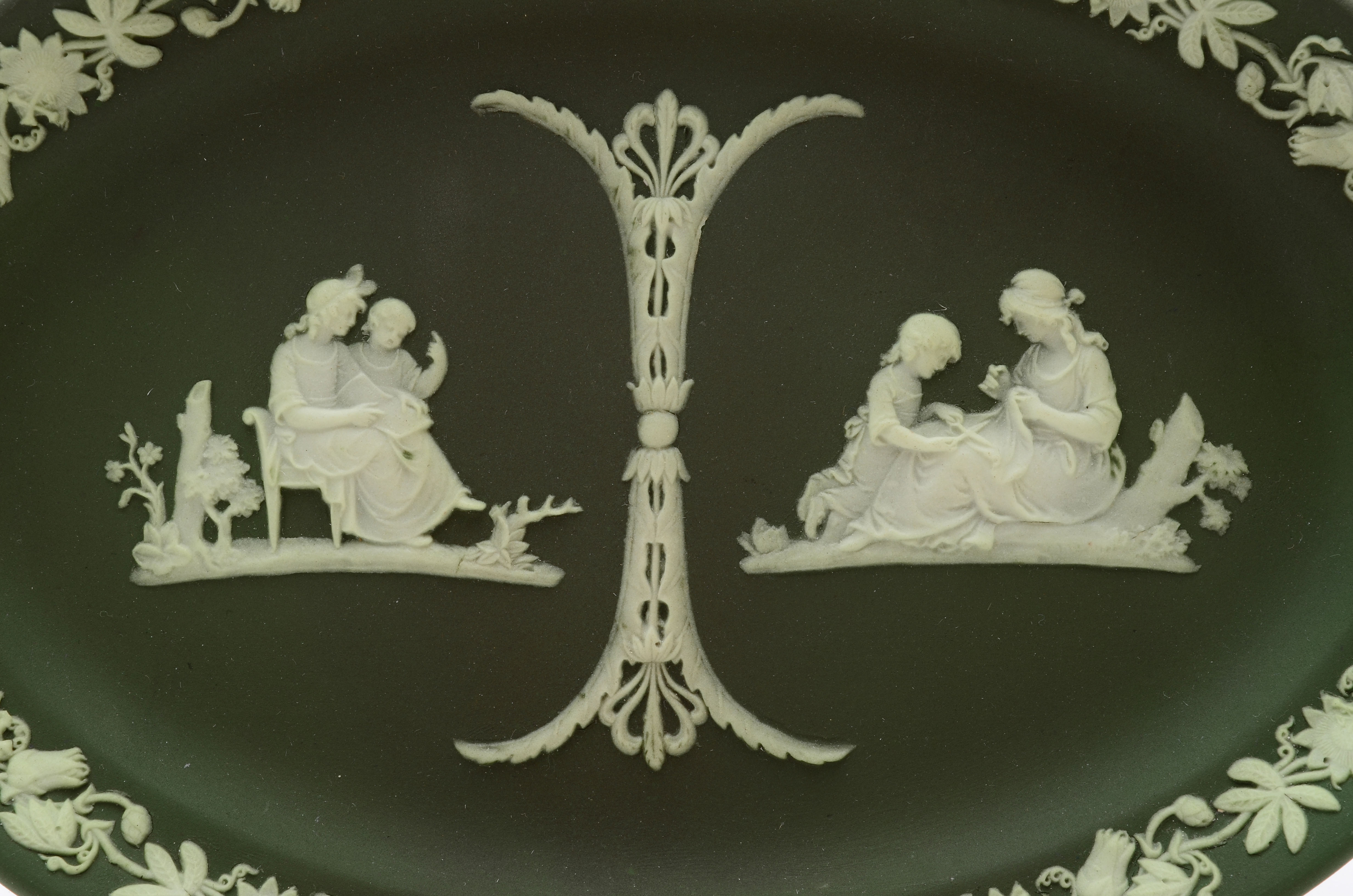 Wedgwood Jasperware Trays and Plate