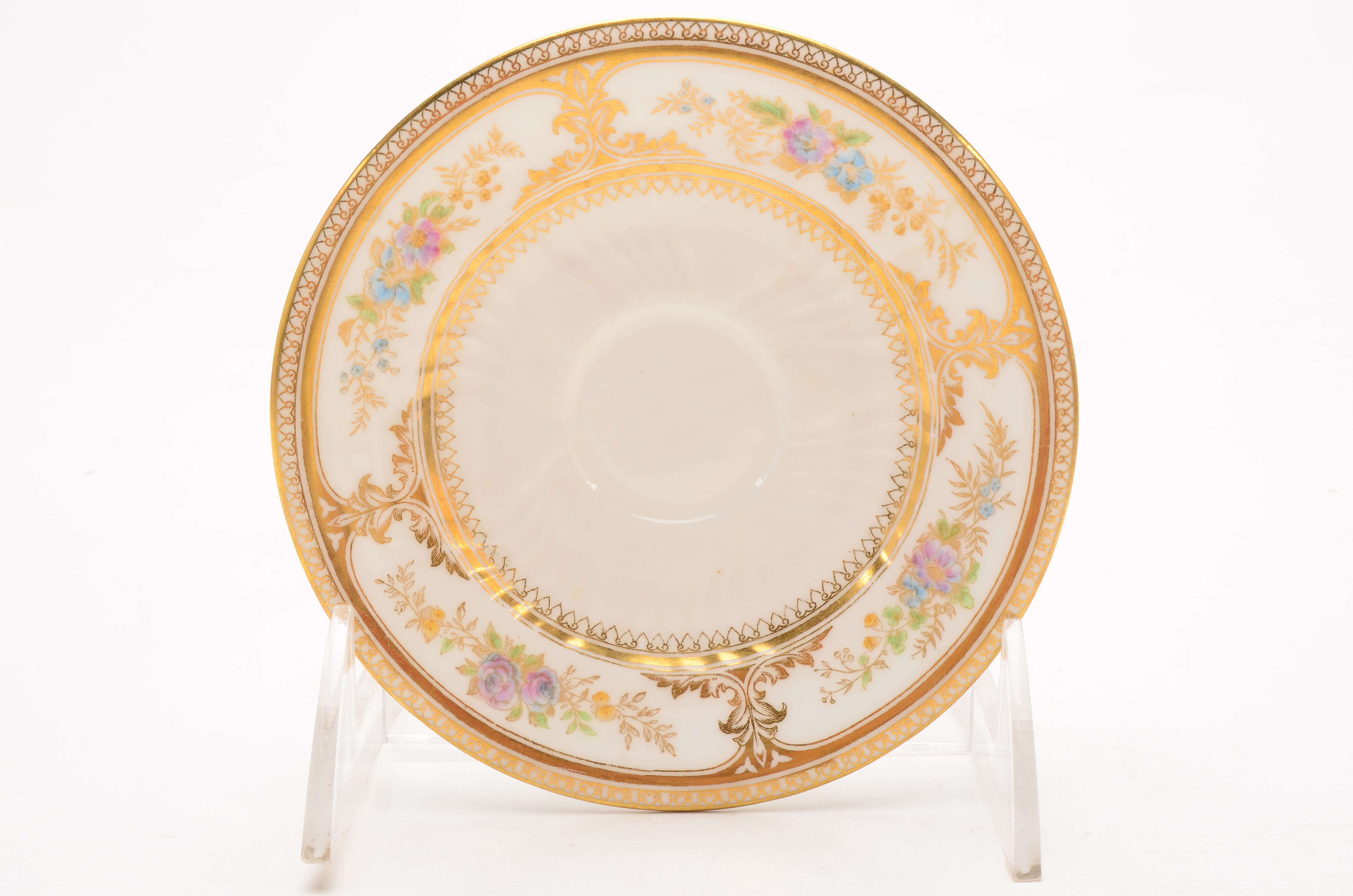 Antique Wedgwood Porcelain Demitasse Cups and Loving Cup