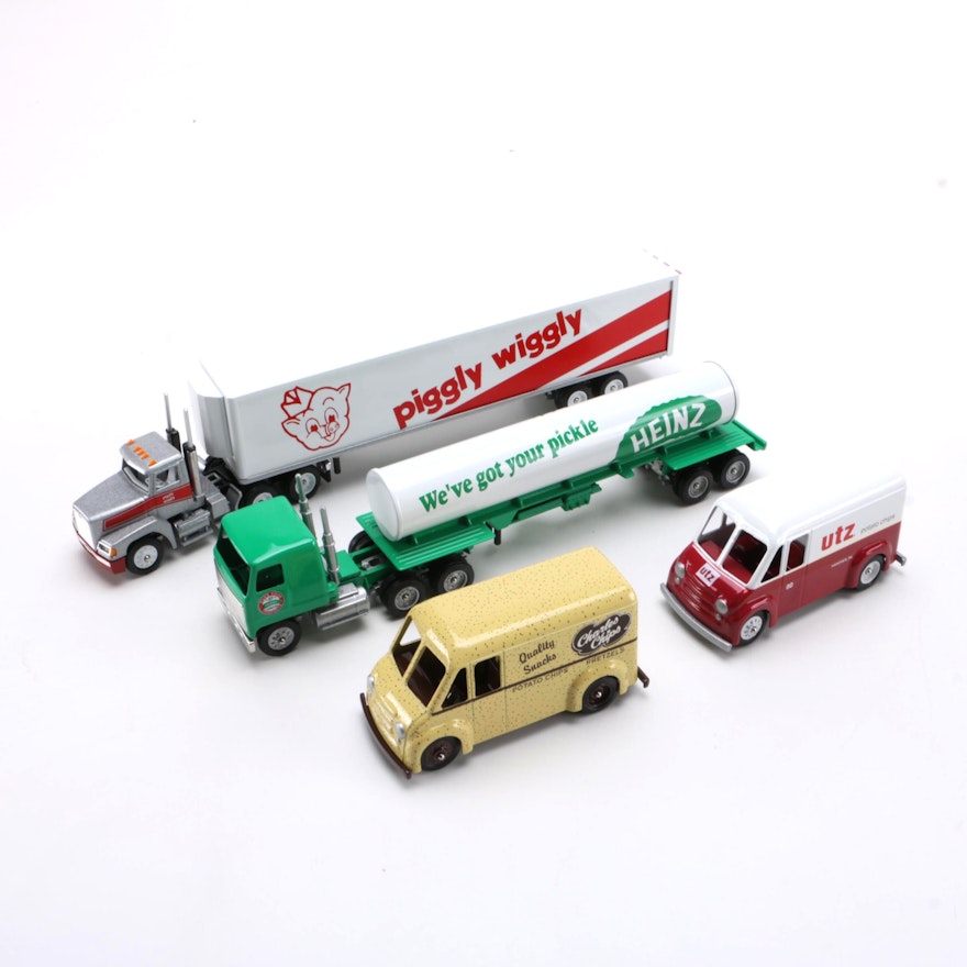 Winross Retro Pattern Food Company Theme Trucks