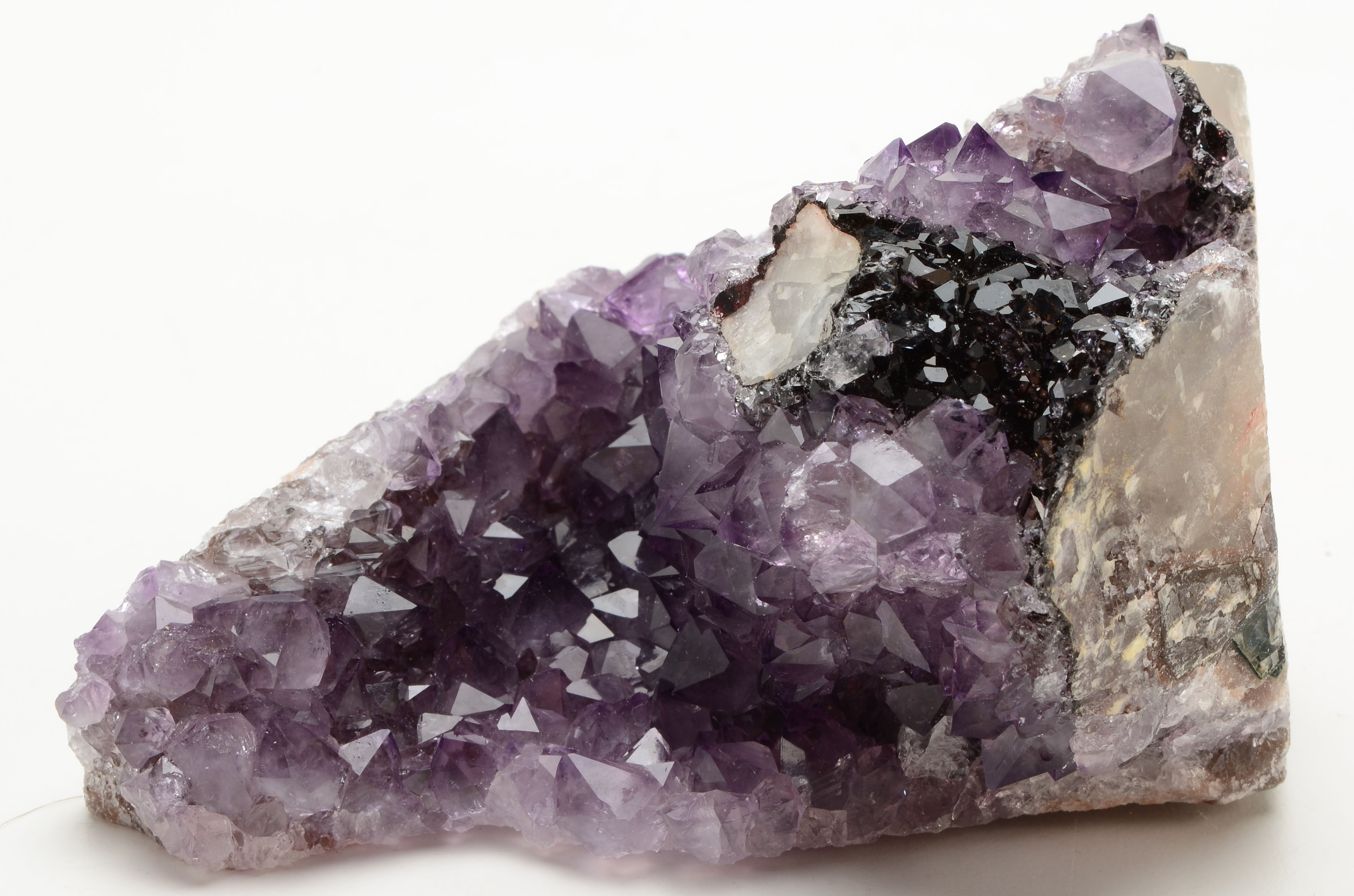 Amethyst and Citrine Crystal Masses