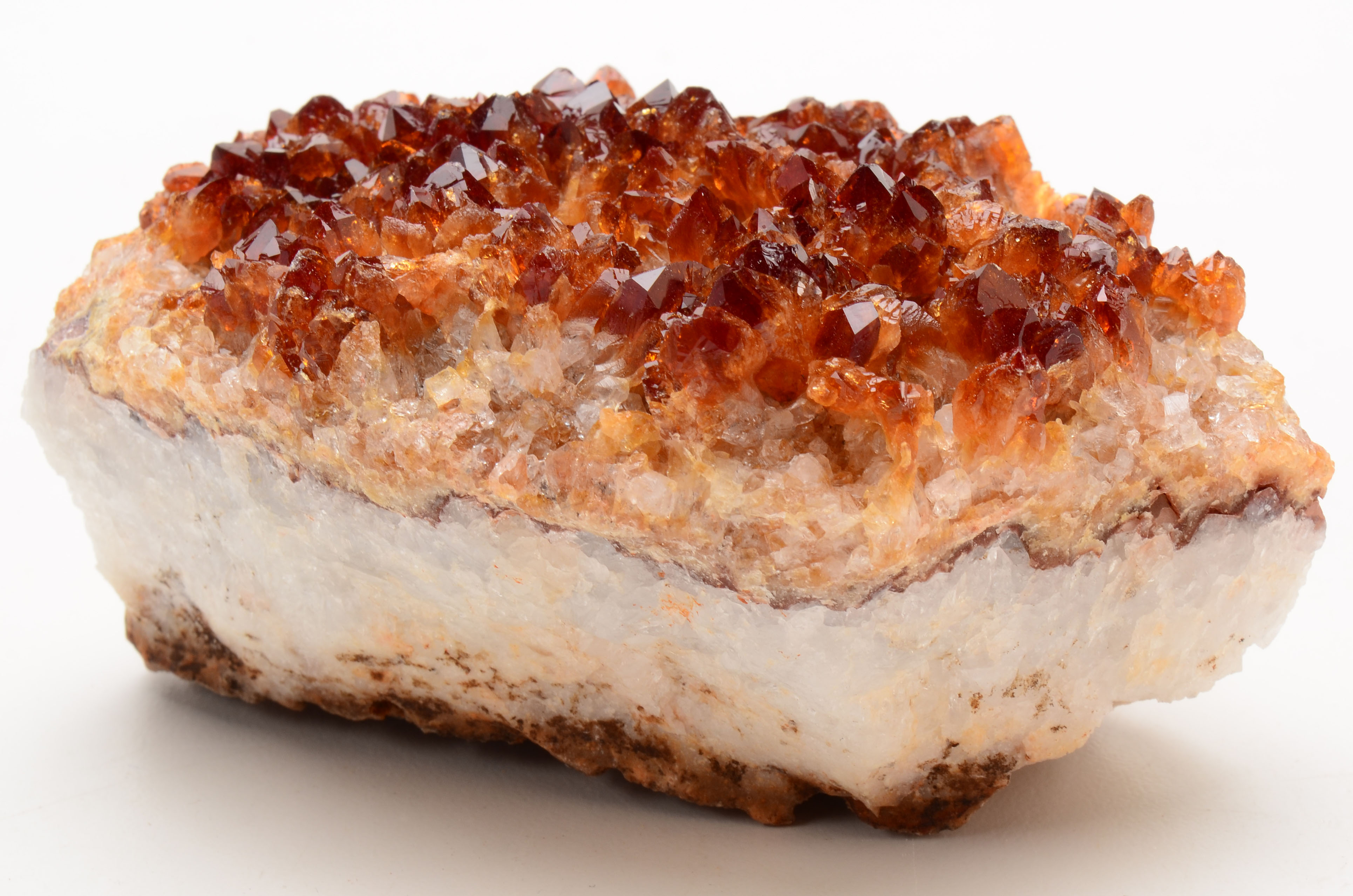 Amethyst and Citrine Crystal Masses