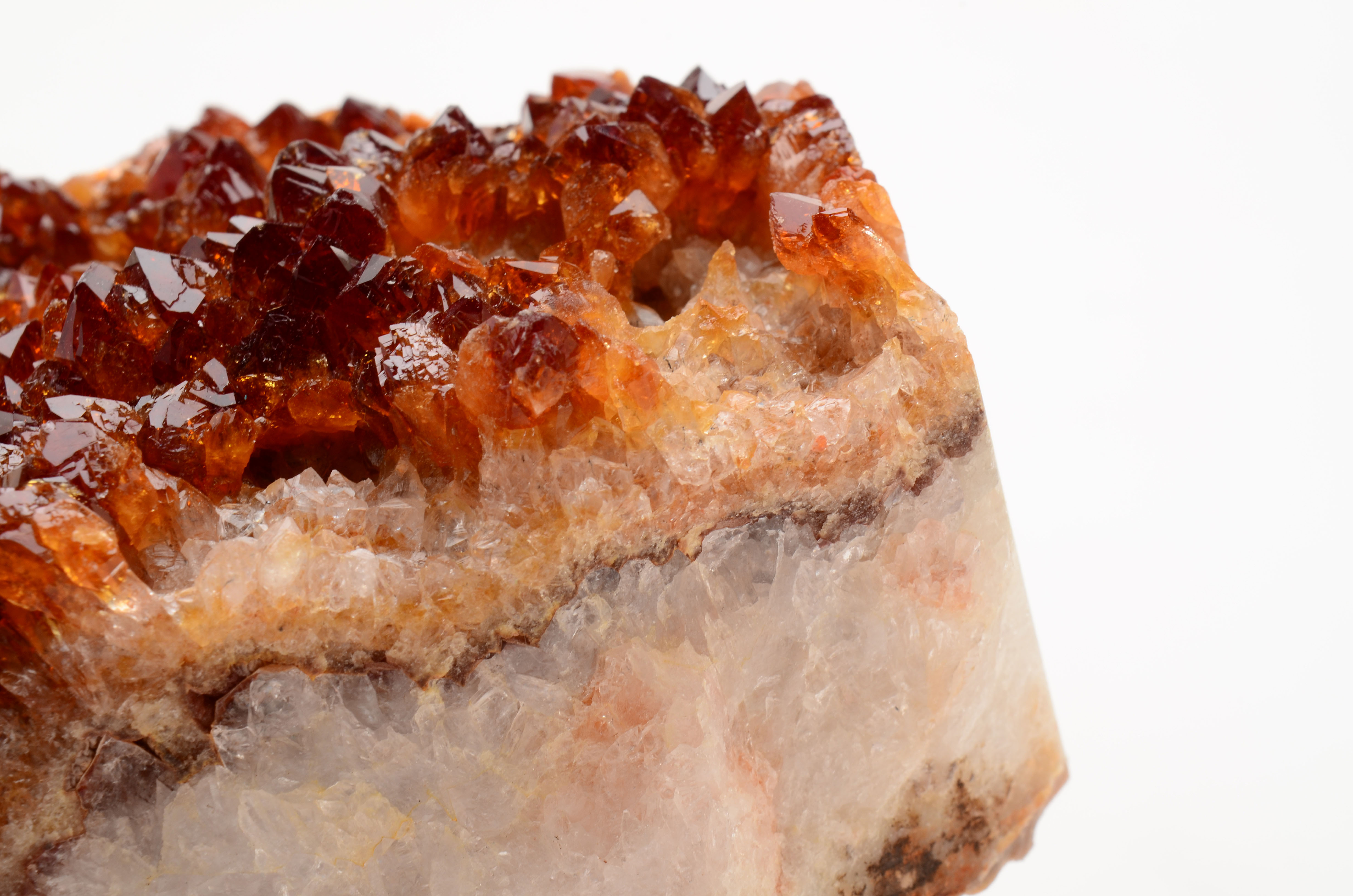 Amethyst and Citrine Crystal Masses