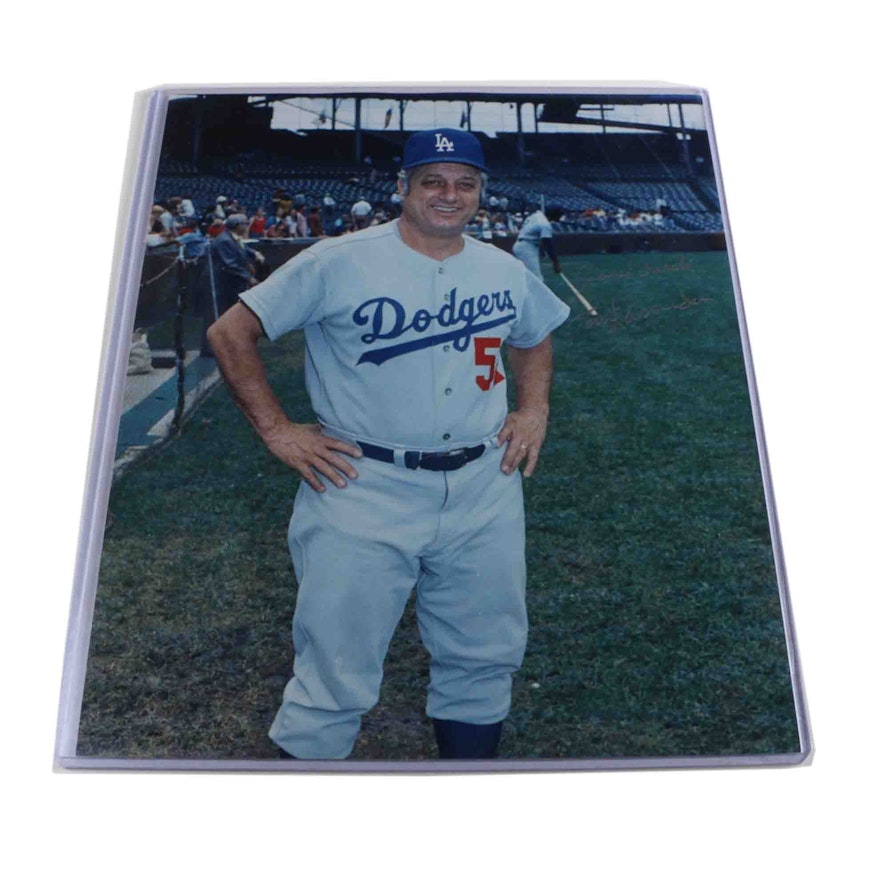 Tommy Lasorda Signed Photograph