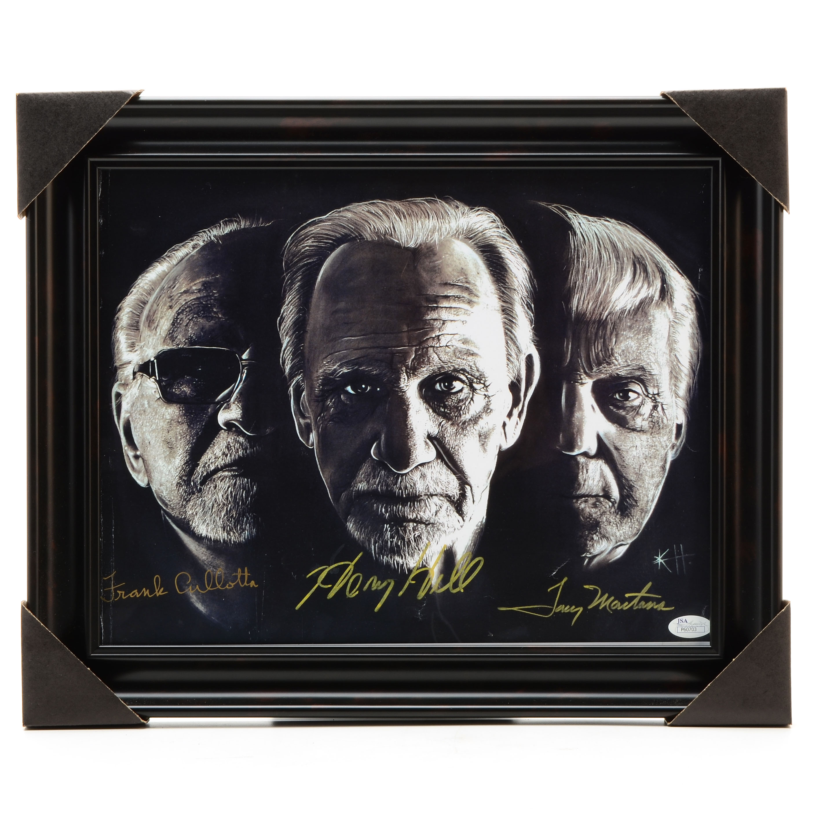 Hill, Cullotta, Montana "Goodfellas" Signed Print  COA