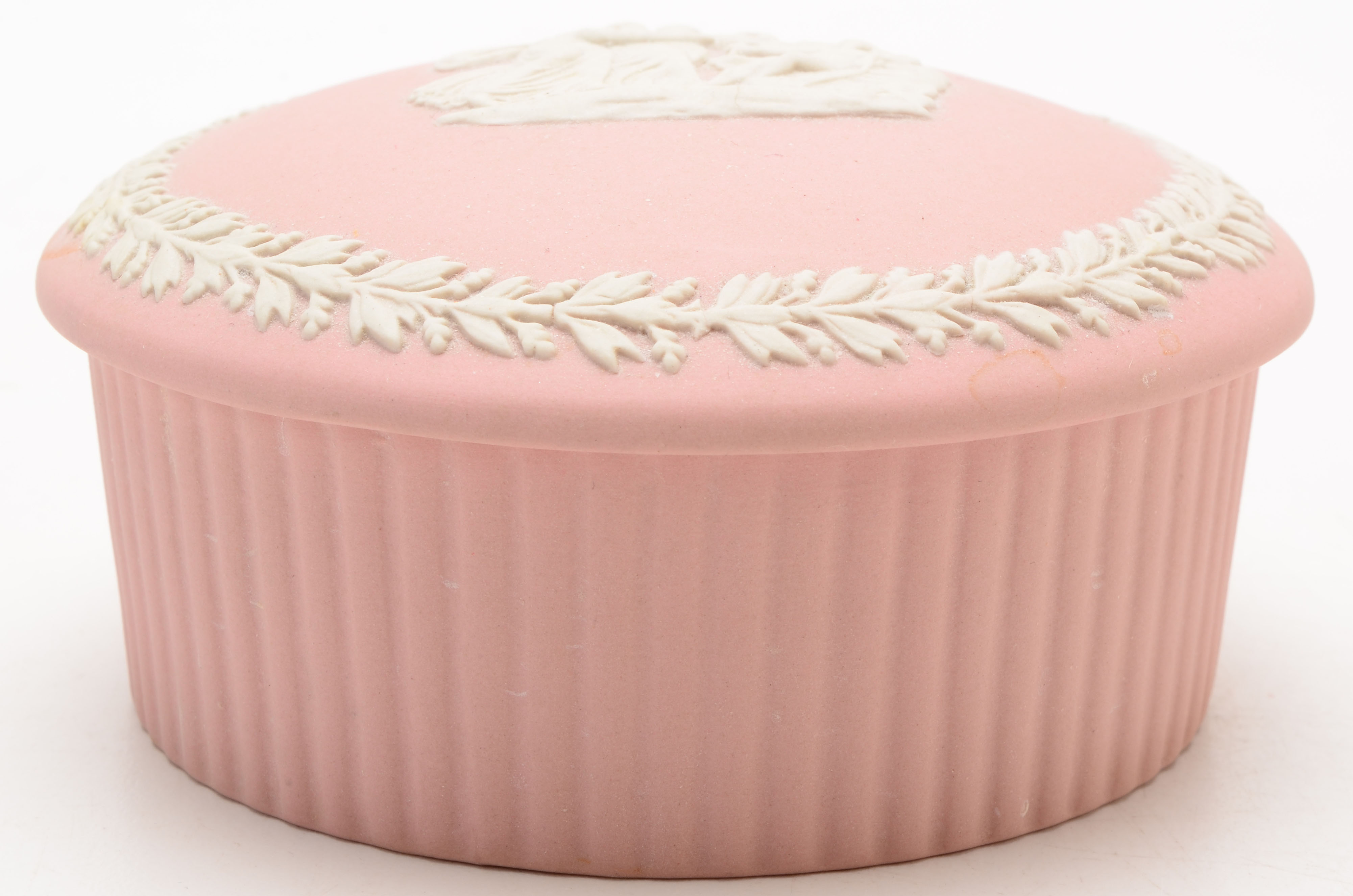 Three Vintage Wedgwood Jasperware Trinket Boxes