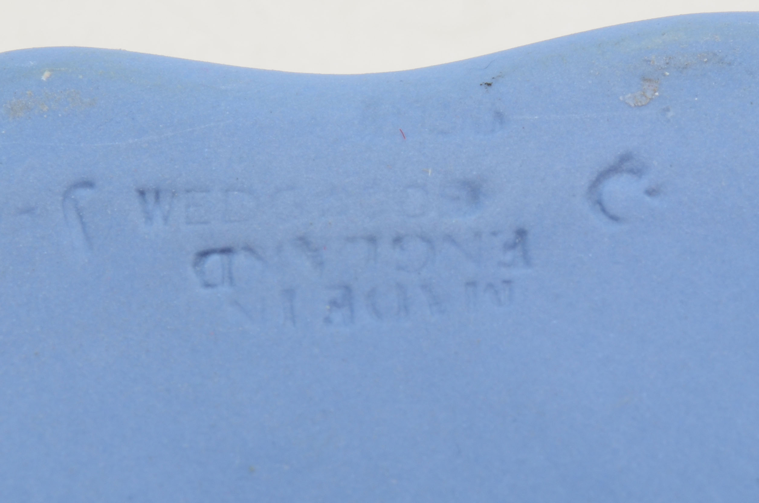 Three Vintage Wedgwood Blue Jasperware Trinket Boxes