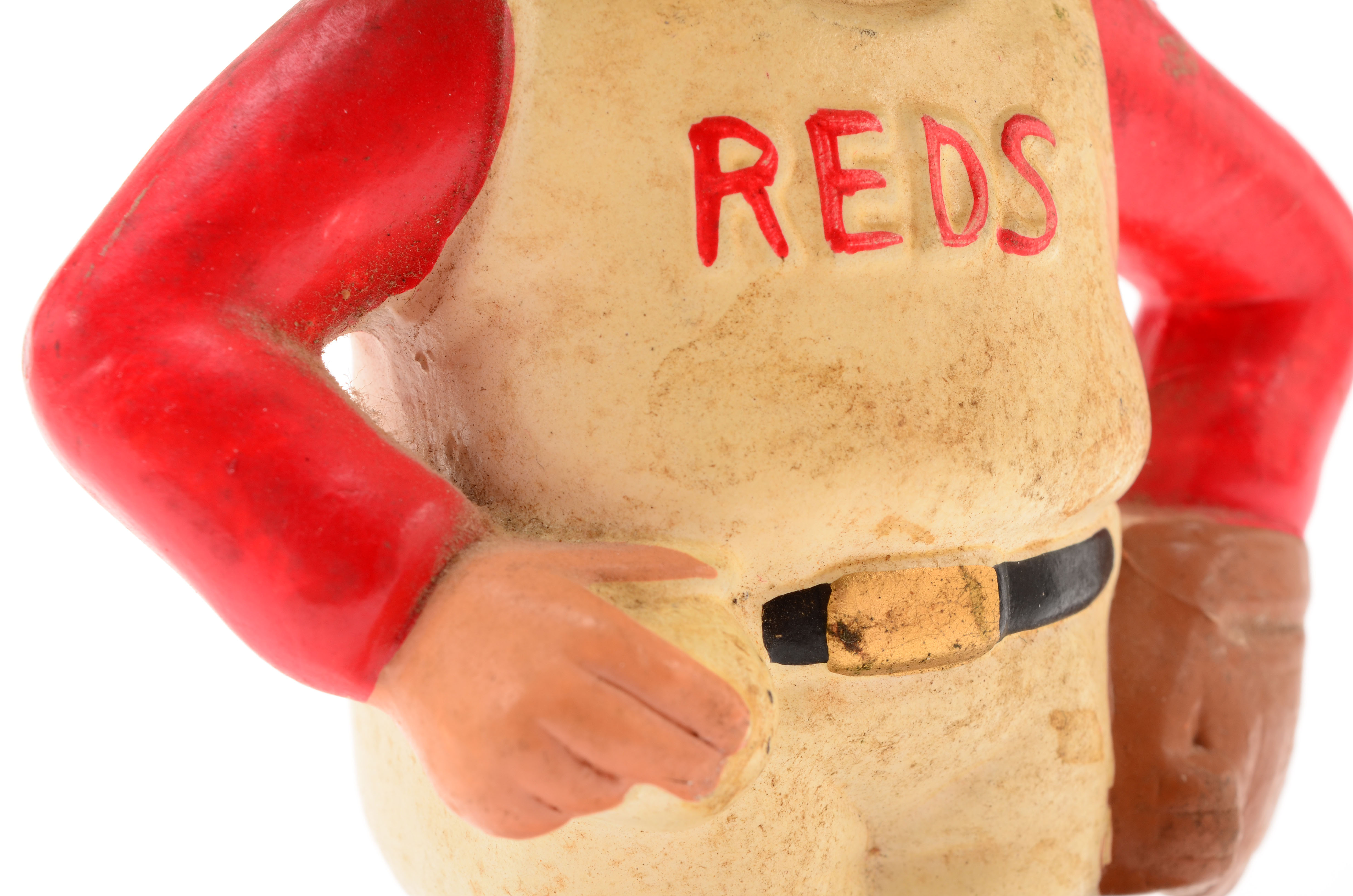 1960s Cincinnati Reds "Mr. Red" Mascot Bobble Head Doll
