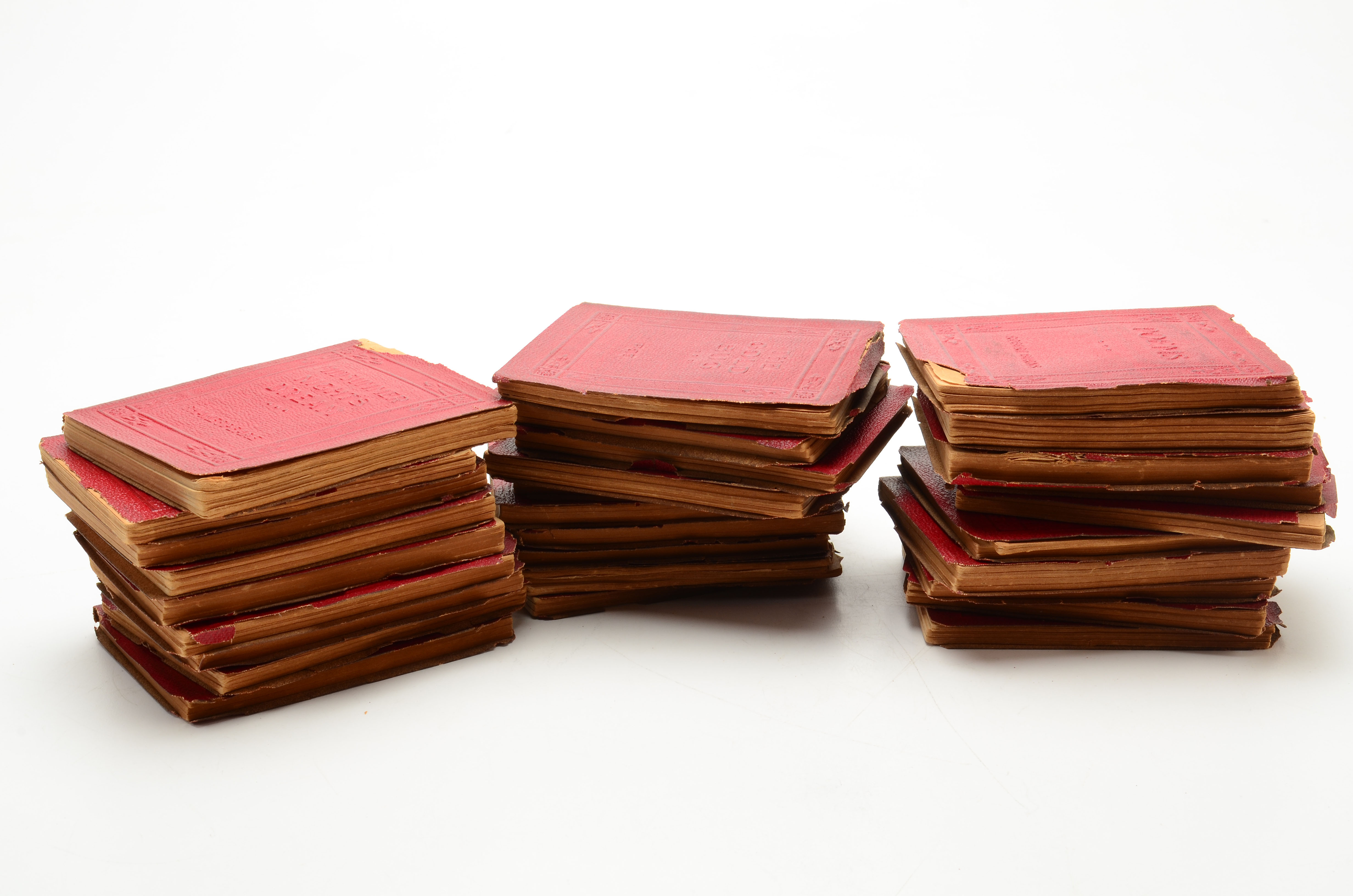 Vintage 29 Volume Set of the "The Little Leather Library"