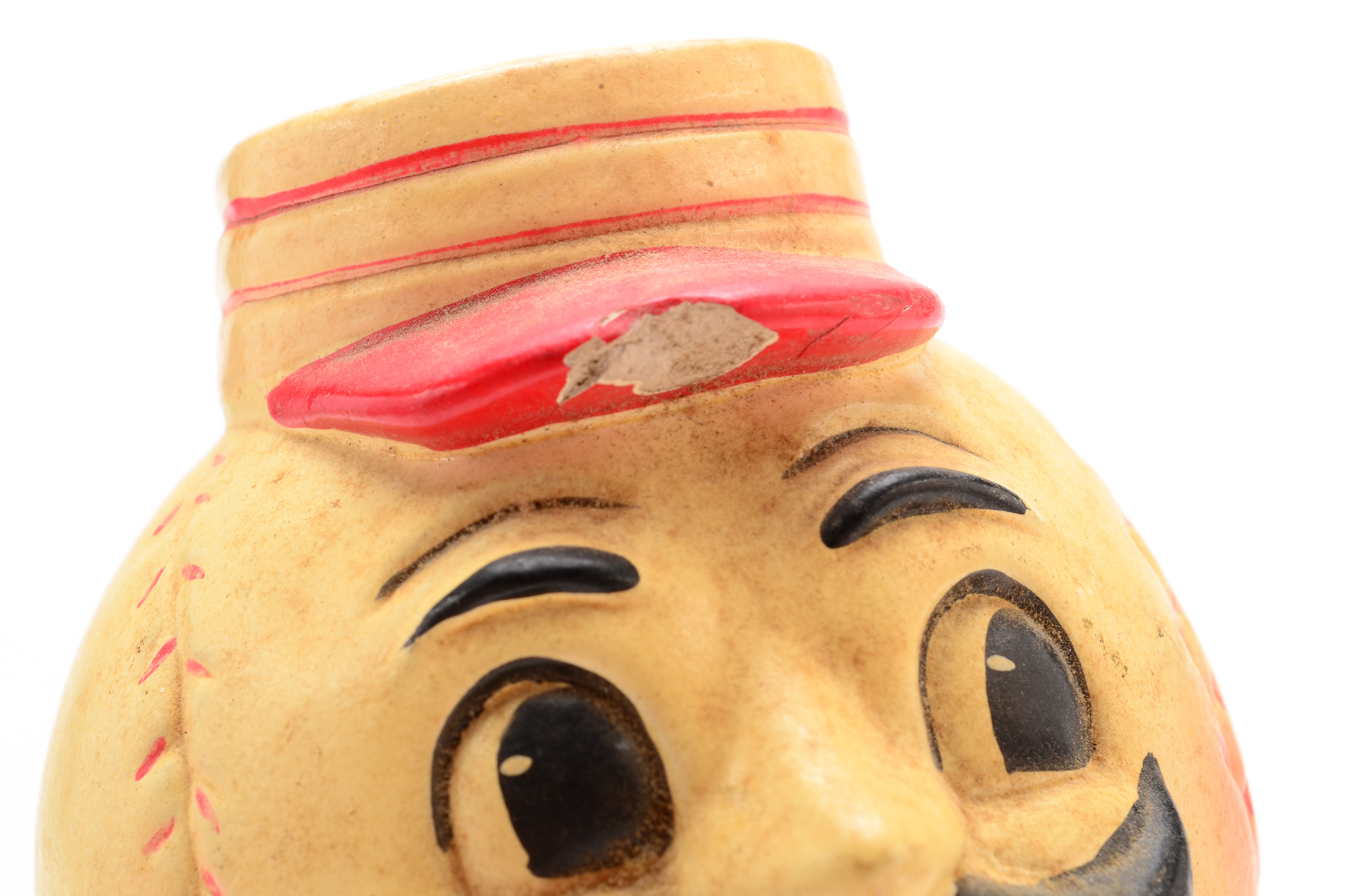 1960s Cincinnati Reds "Mr. Red" Mascot Bobble Head Doll