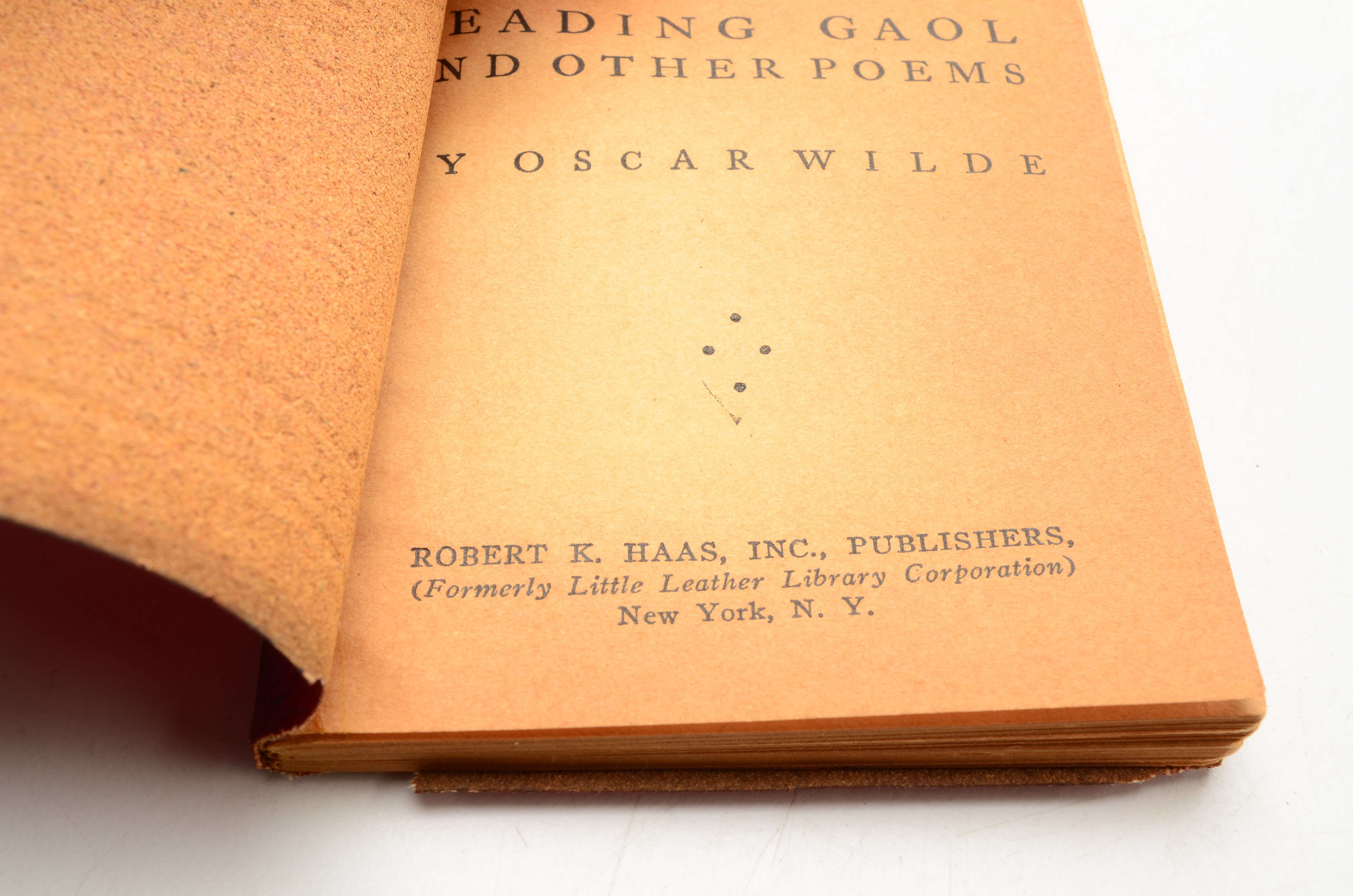 Vintage 29 Volume Set of the "The Little Leather Library"