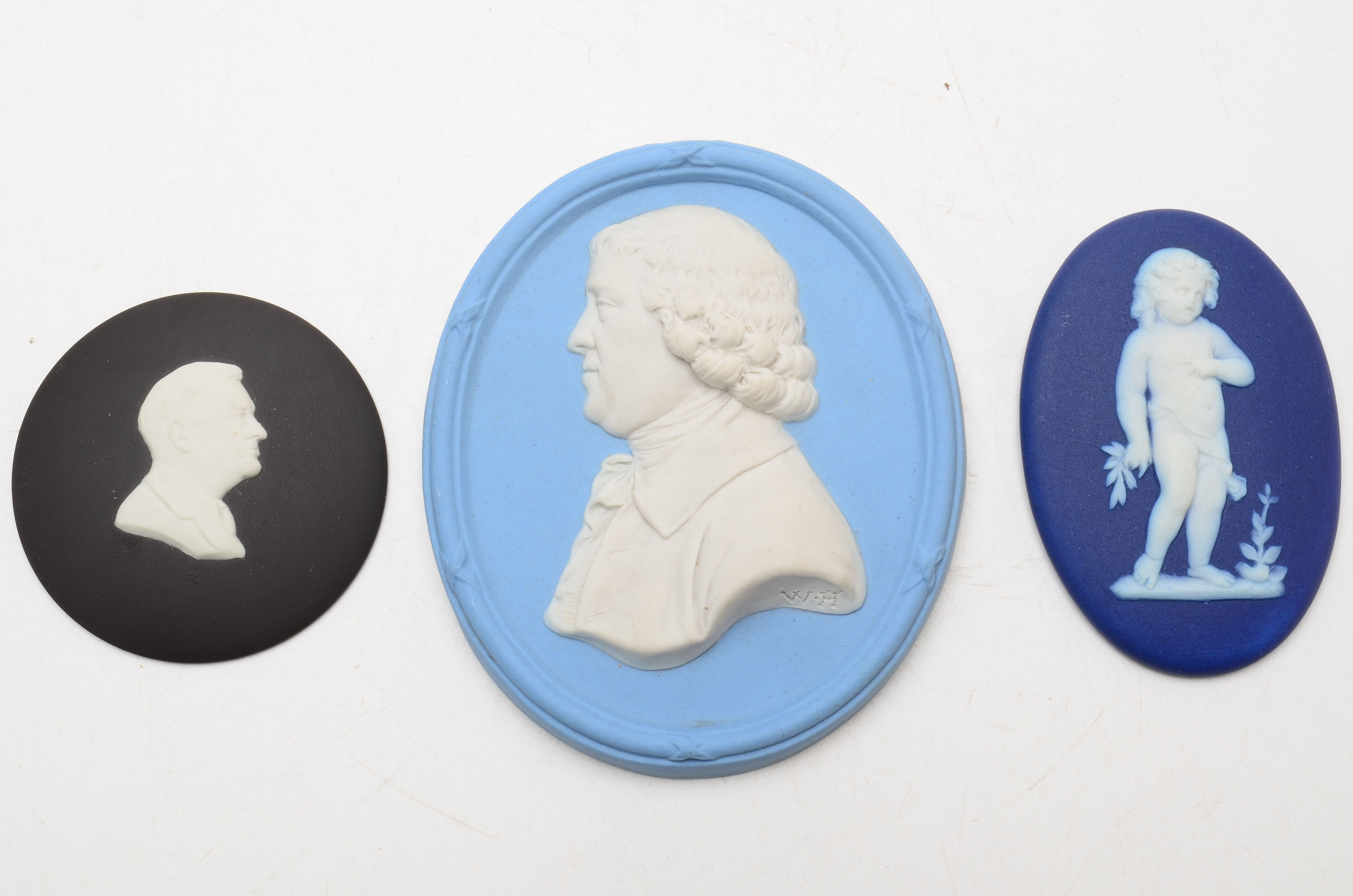 Assortment of Wedgwood Jasperware Items Including Trinket Dishes