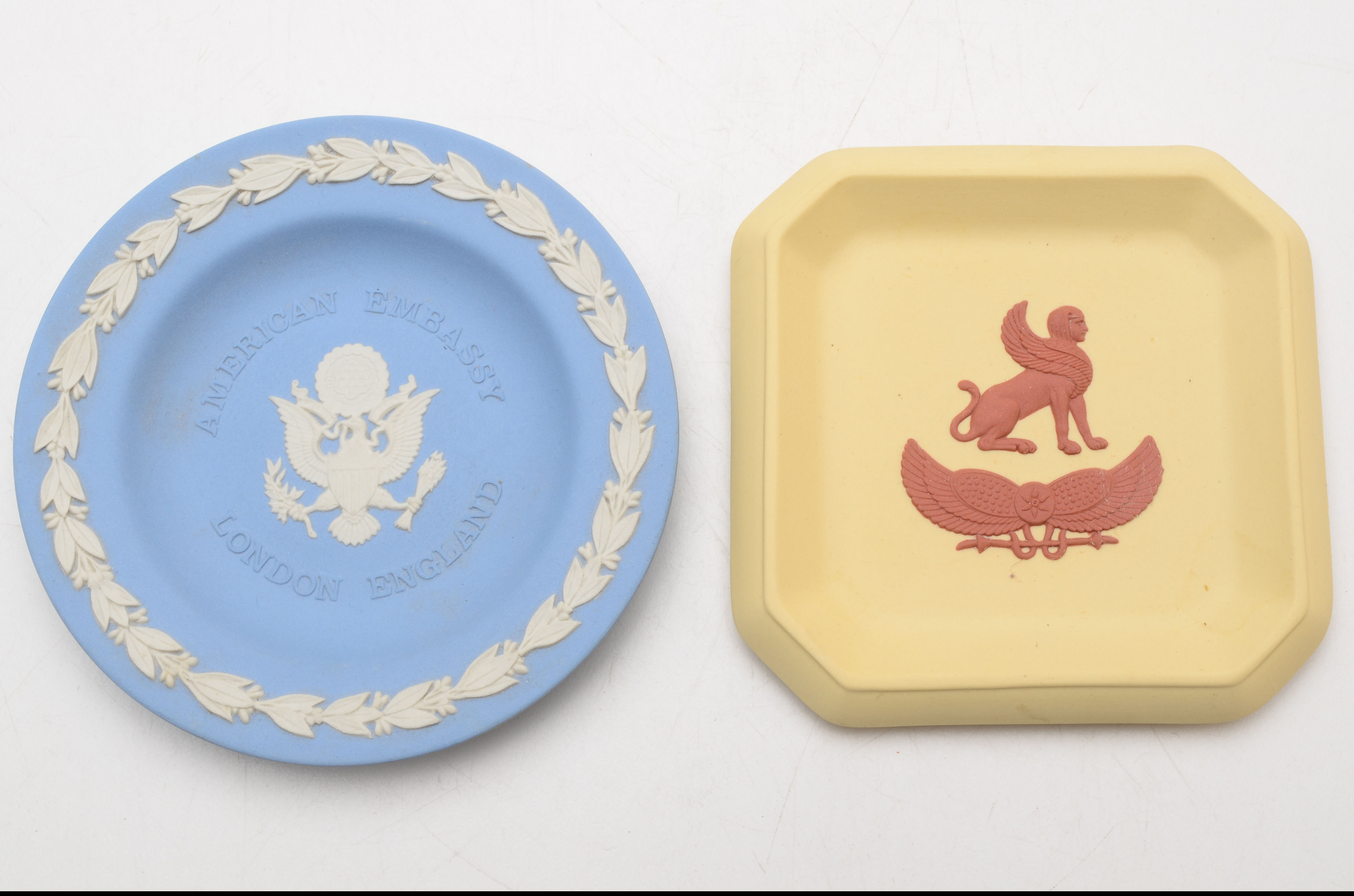 Assortment of Wedgwood Jasperware Items Including Trinket Dishes