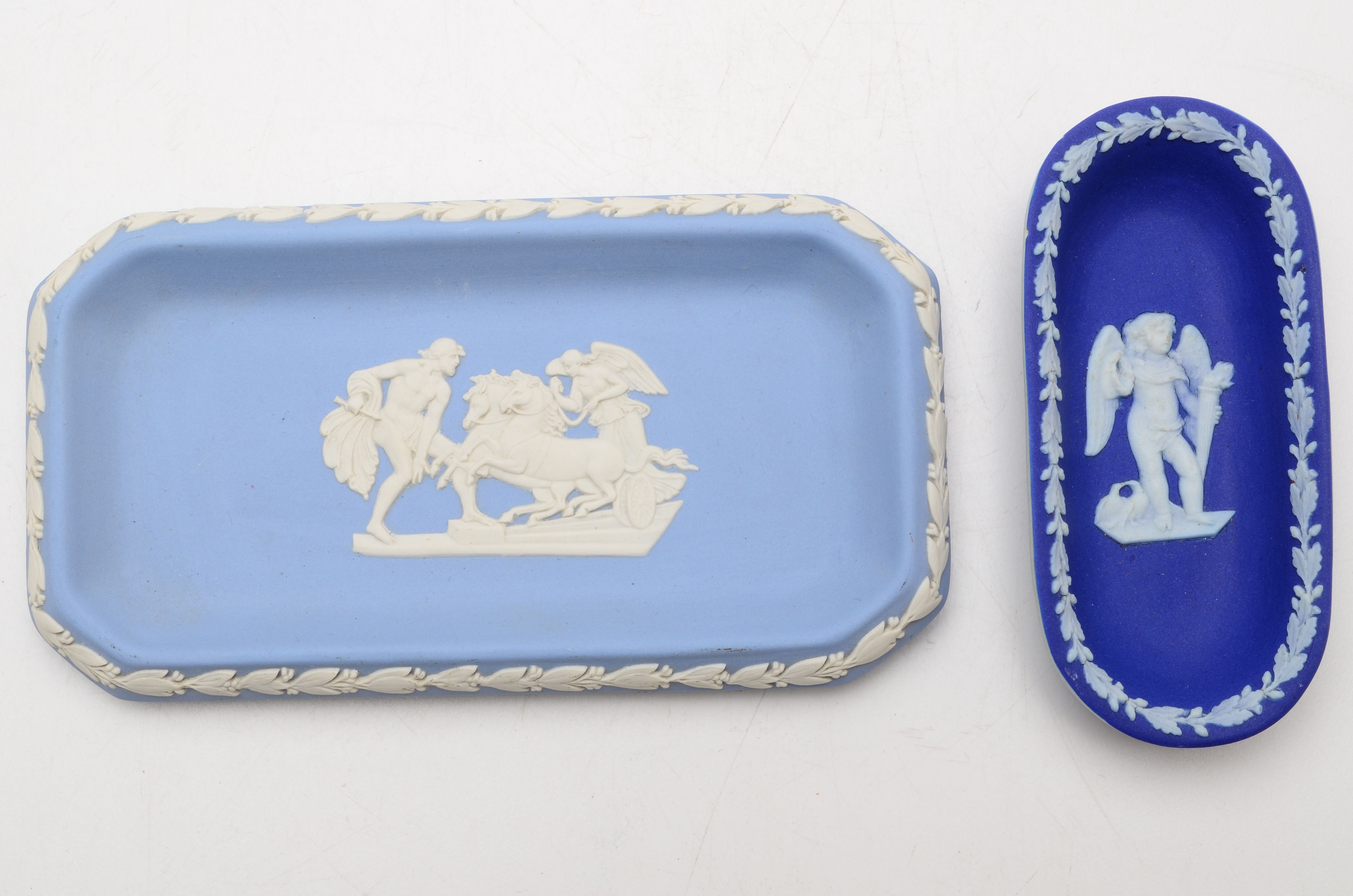 Assortment of Wedgwood Jasperware Items Including Trinket Dishes