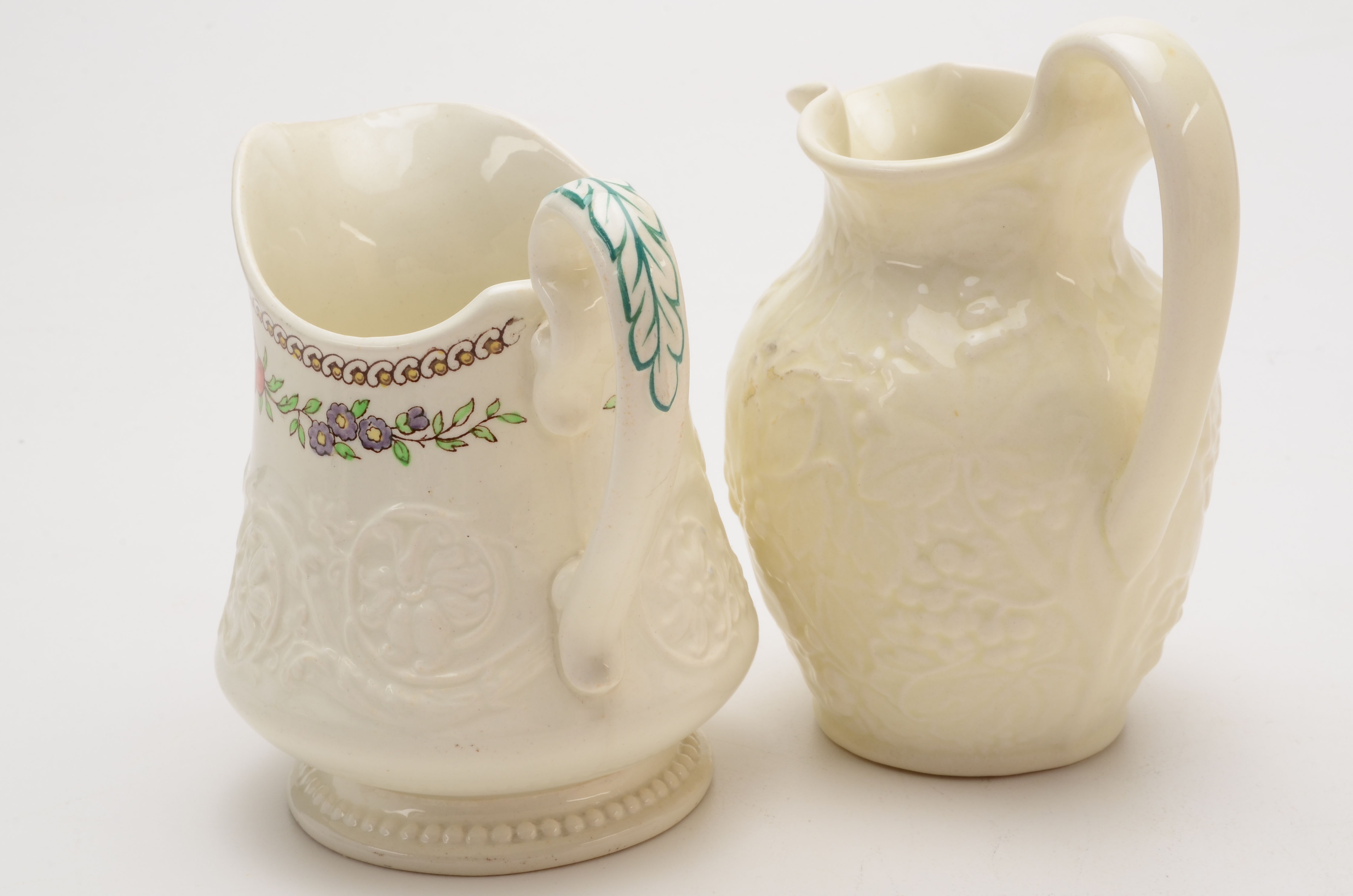 Assortment of Vintage Wedgwood Creamers Including Peter Rabbit