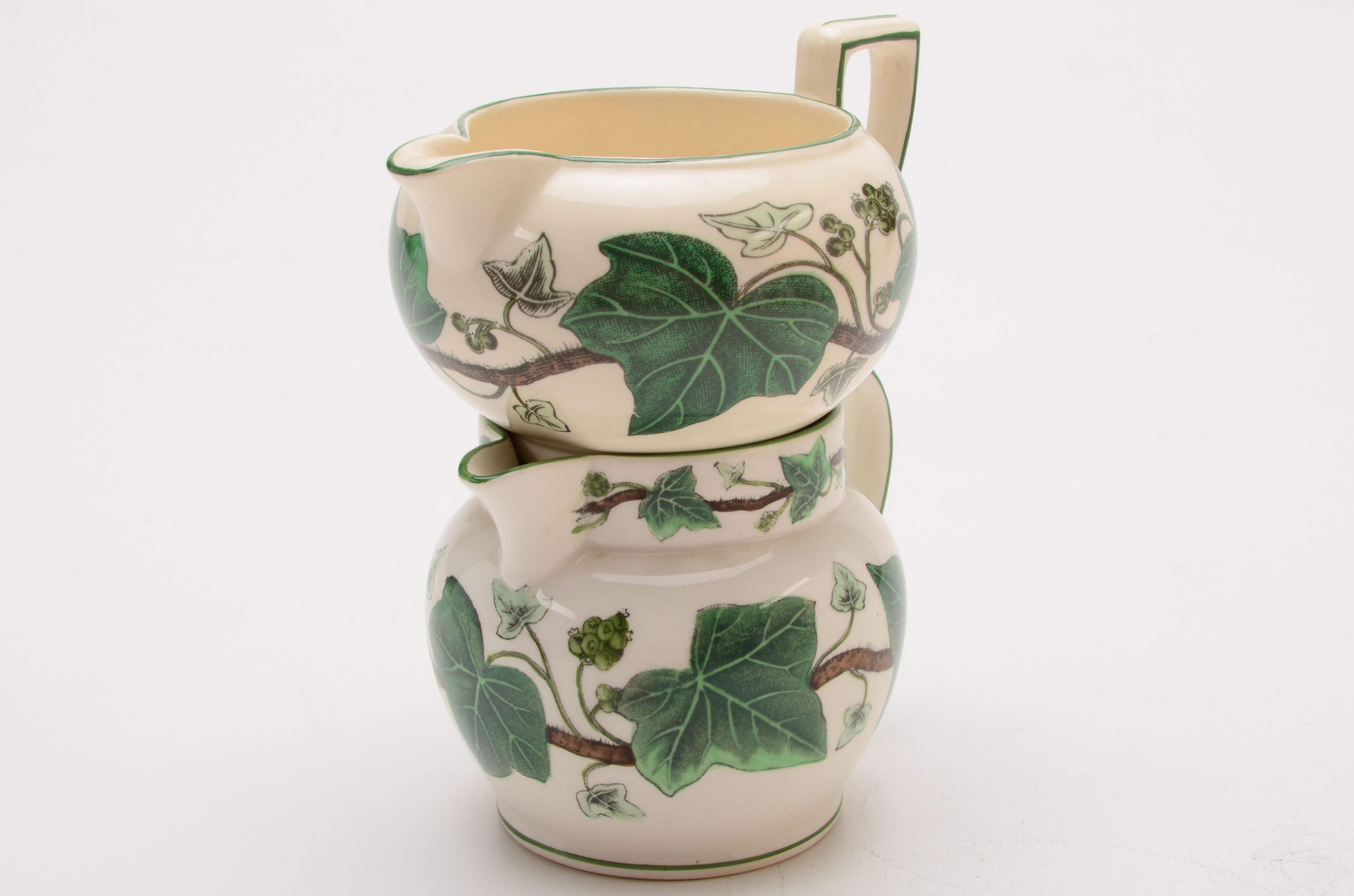 Assortment of Vintage Wedgwood Creamers Including Peter Rabbit