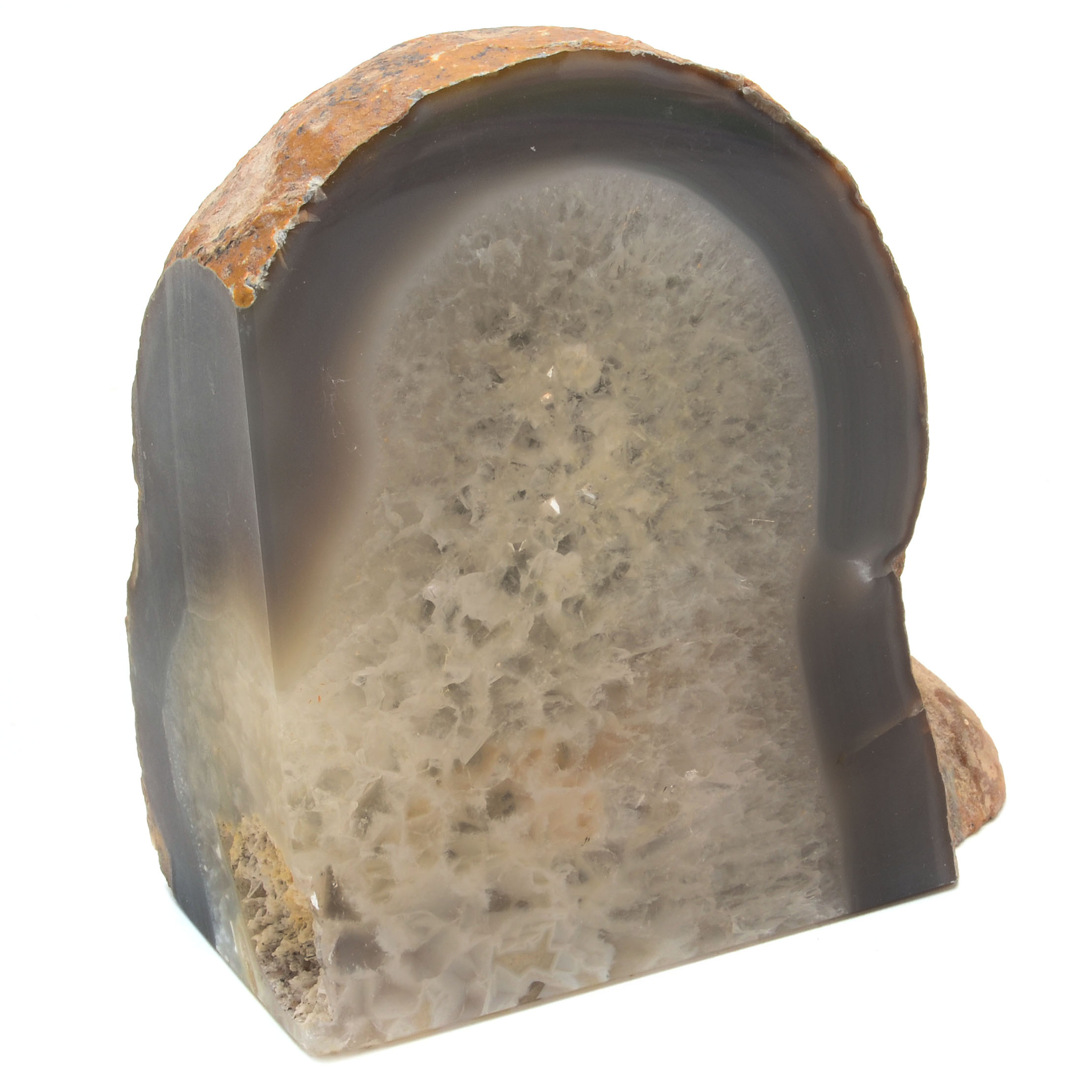 Polished Quartz Bookend