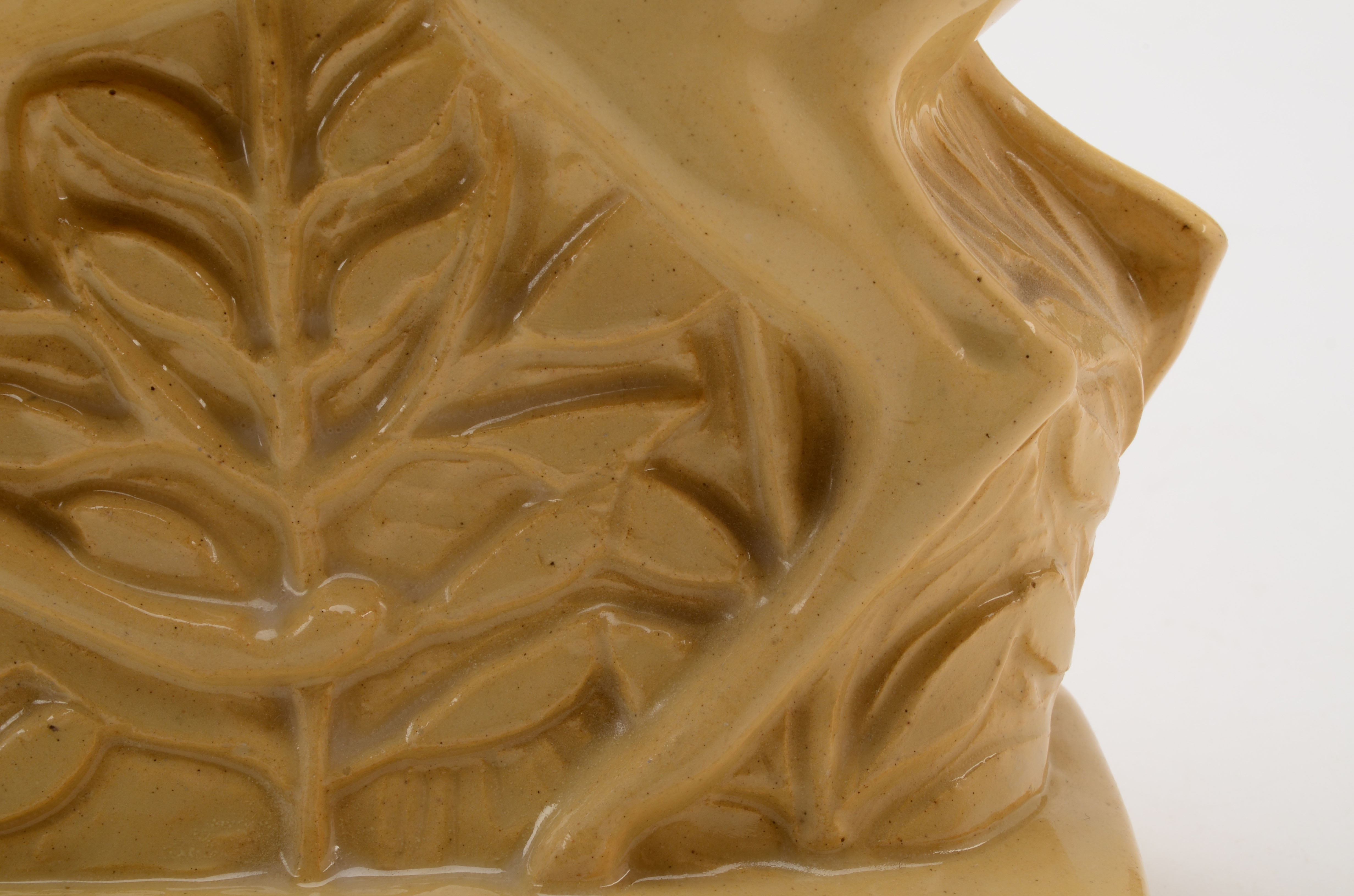 Pairing of Wedgwood Ceramic Stylized Deer Figurines