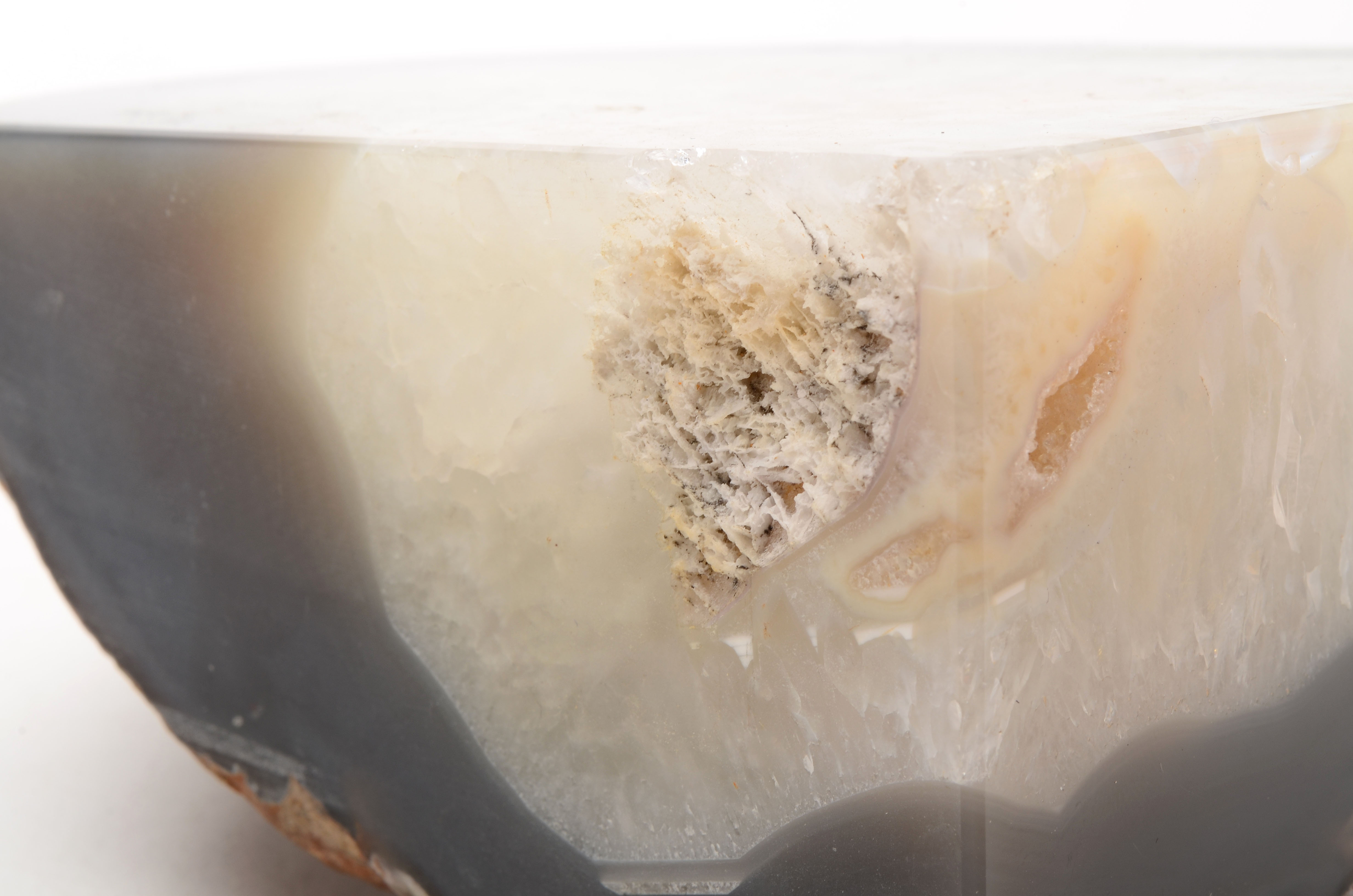 Polished Quartz Bookend