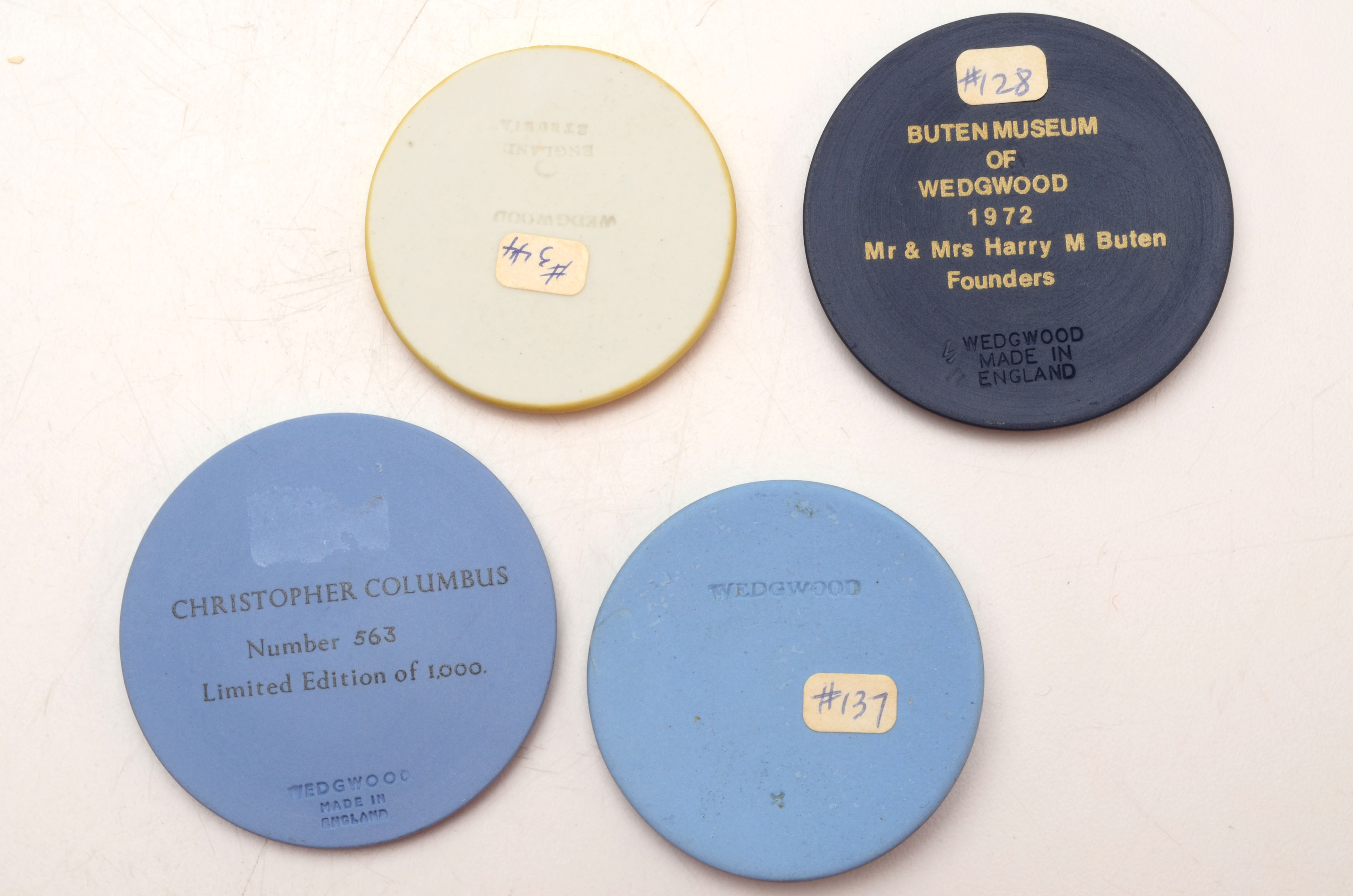 Assortment of Wedgwood Jasperware Plaques, Dishes, and More